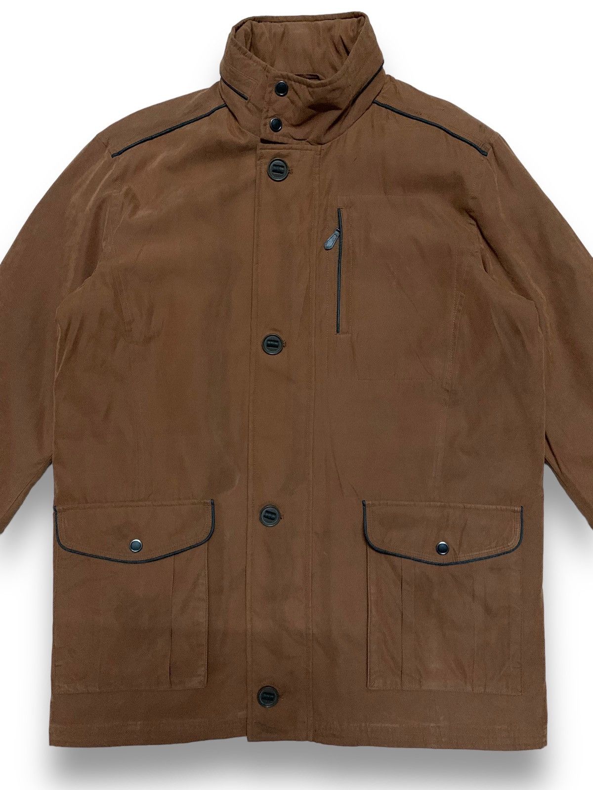 Japanese Brand Japanese Brand MACCHIO Quilted Lined Light Jacket Size US L / EU 52-54 / 3 - 3 Thumbnail