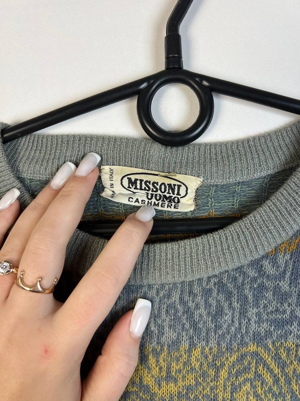 Missoni Missoni 90s vintage sweater size L Size US L / EU 52-54 / 3 - 8 Thumbnail