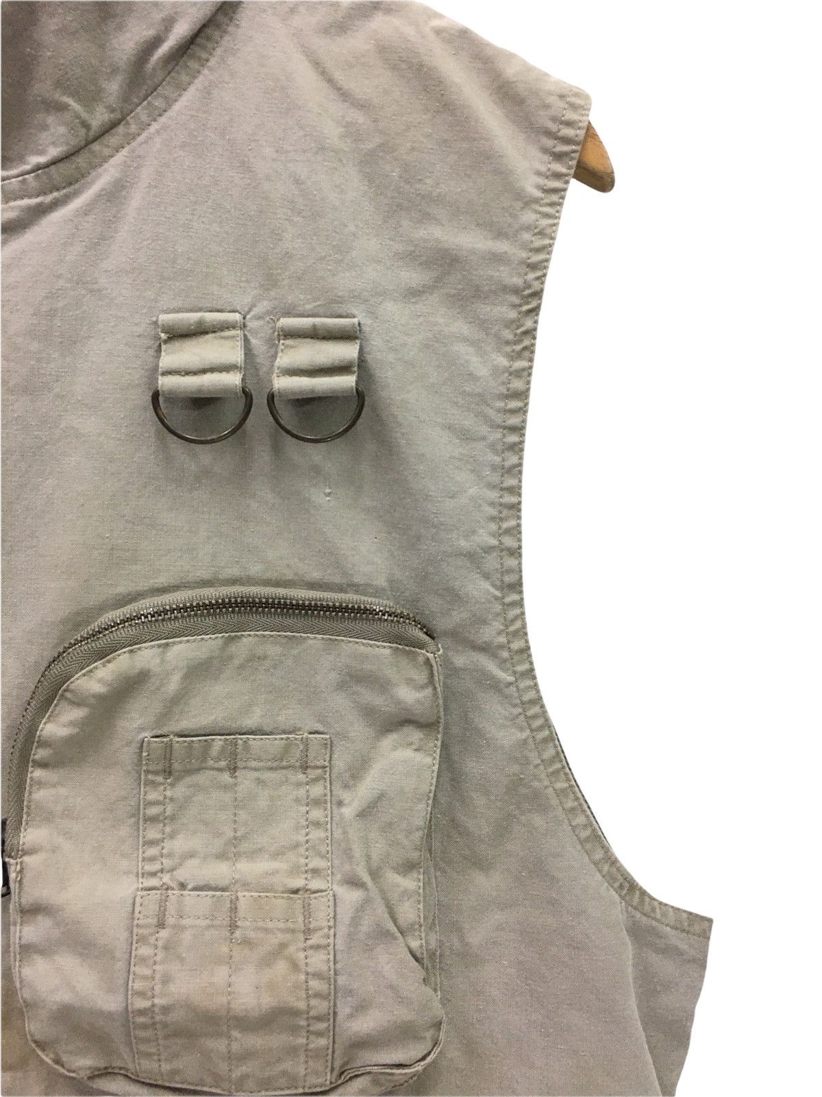 Banana Republic × Japanese Brand Vintage Banana Republic Multiple Pocket Tectical Vest Jacket Size US S / EU 44-46 / 1 - 5 Thumbnail
