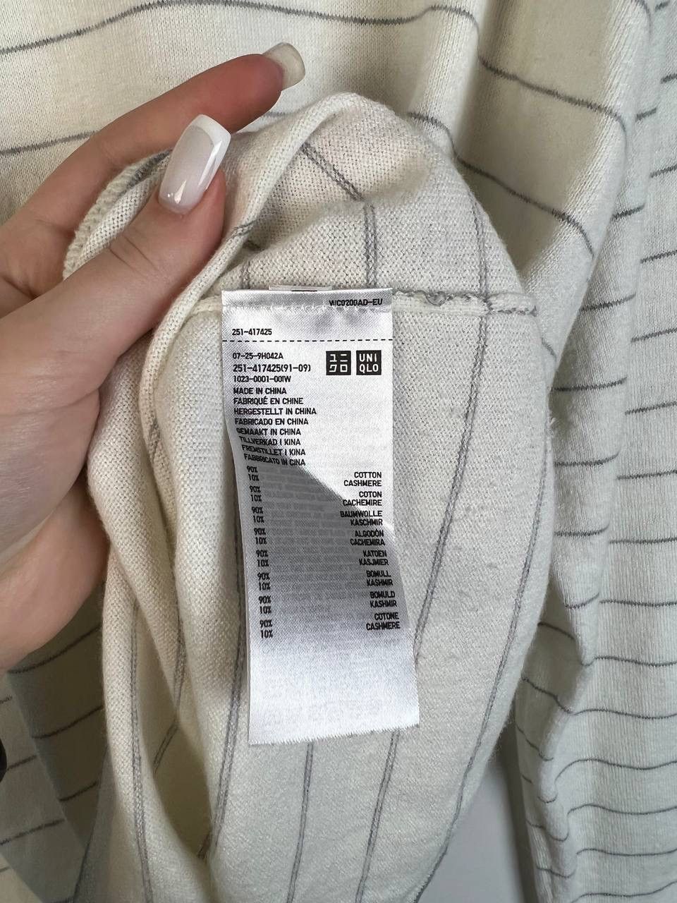 Uniqlo Ines De La Fressange Uniqlo luxury long sleeve XL Size US XL / EU 56 / 4 - 4 Thumbnail