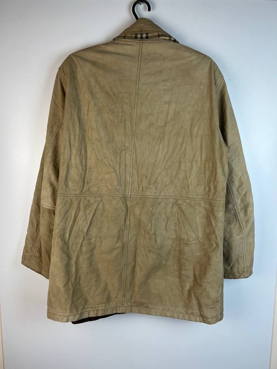 Burberry Burberry vintage luxury leather jacket size L Size US L / EU 52-54 / 3 - 6 Thumbnail