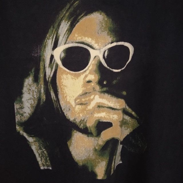 Vintage Vintage Last Days Kurt Cobain Promo Movie T-shirt Size US M / EU 48-50 / 2 - 4 Thumbnail