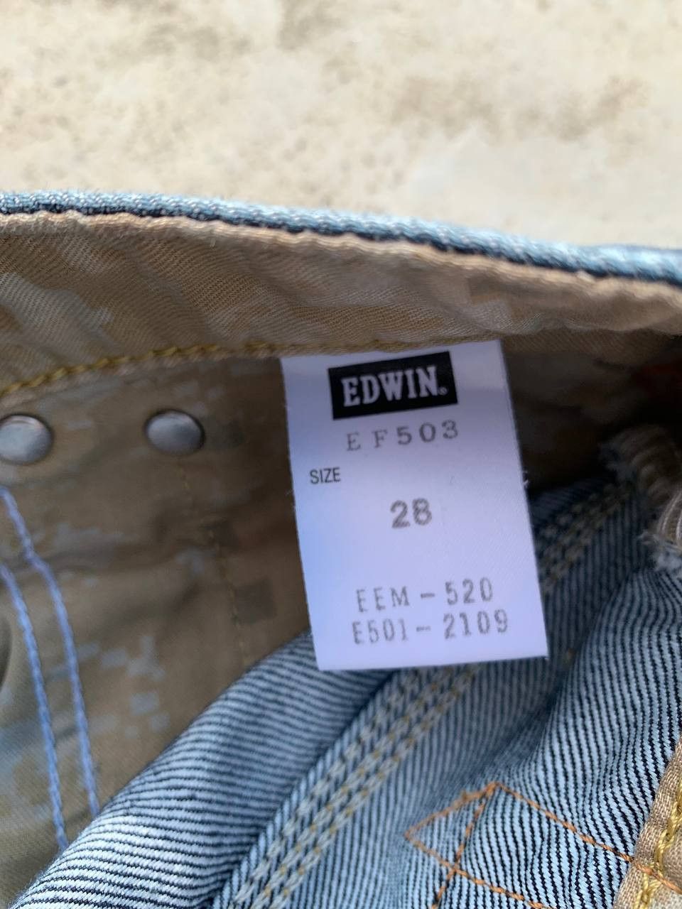Edwin Vintage Edwin Function 503 Twisted Legs Denim Jeans Size US 29 - 4 Thumbnail