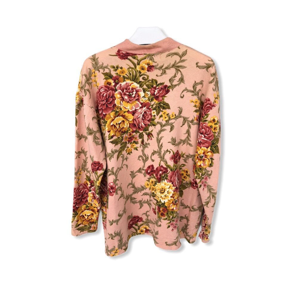 Kenzo Vintage Kenzo Paris Flower Fullprint Sweatshirt Size US M / EU 48-50 / 2 - 3 Thumbnail