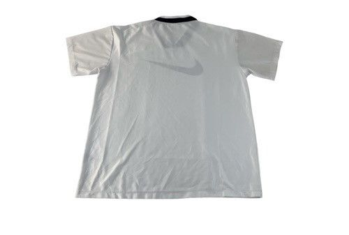 Nike Hype Nike Swoosh Big Logo V Neck Printed Jerseys Tee Size US XL / EU 56 / 4 - 2 Thumbnail