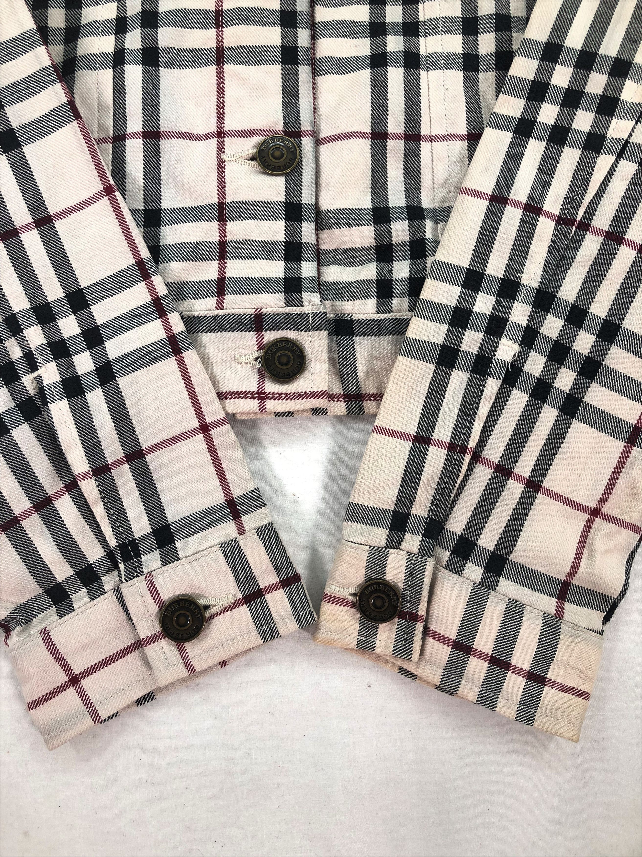 Burberry × Designer Burberry Nova Checked Youth Jacket Size US M / EU 48-50 / 2 - 4 Thumbnail