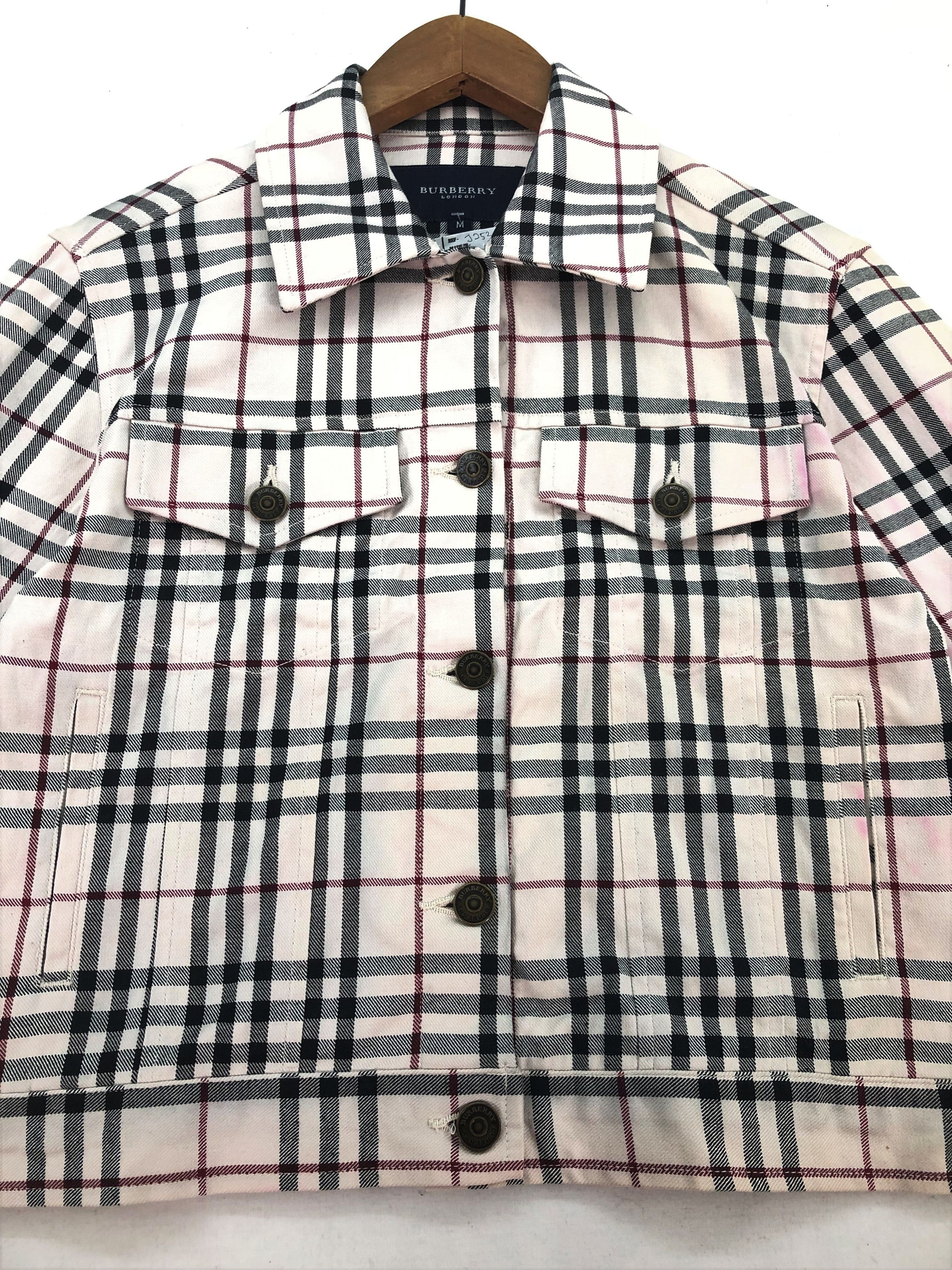 Burberry × Designer Burberry Nova Checked Youth Jacket Size US M / EU 48-50 / 2 - 2 Thumbnail