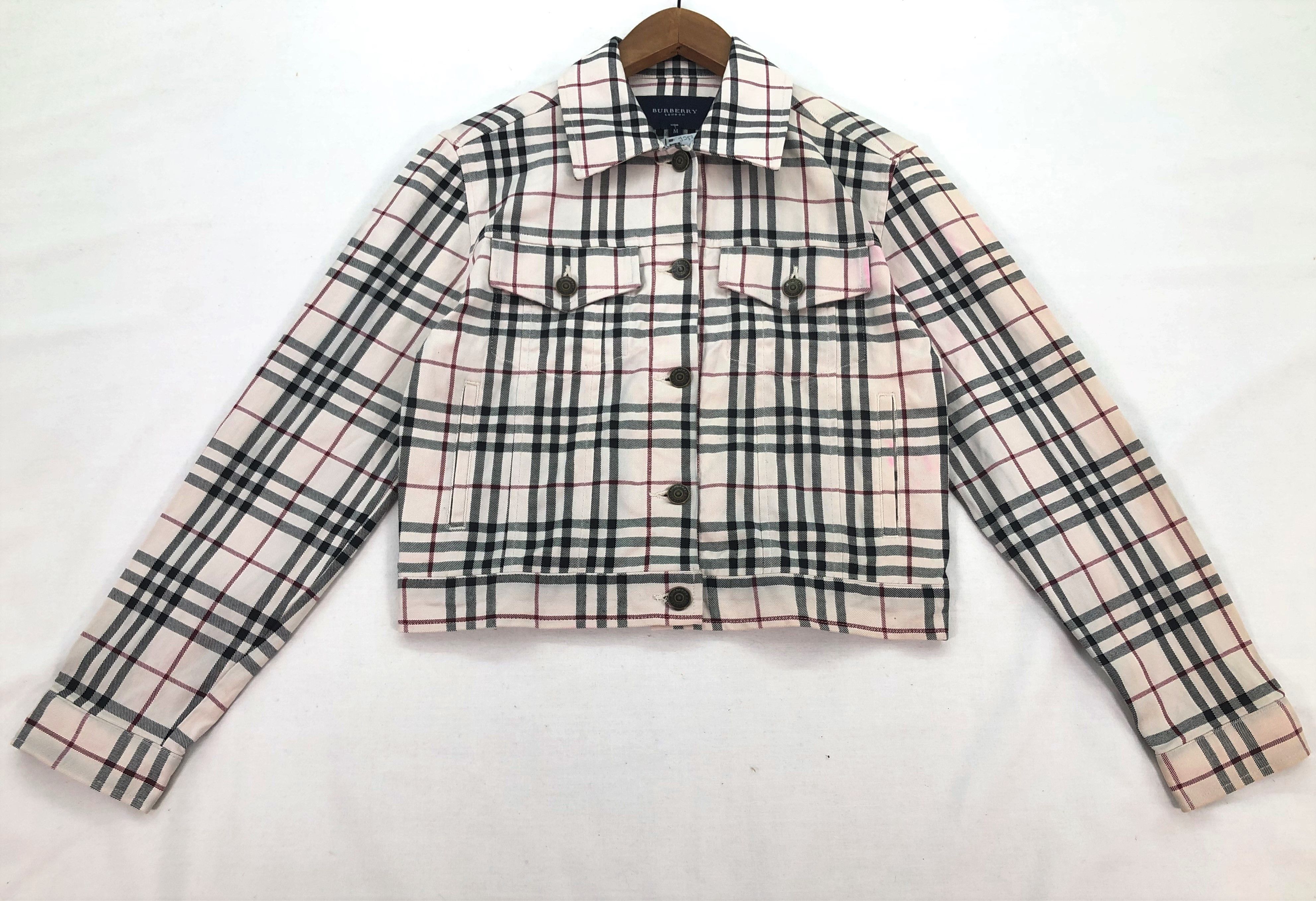Burberry × Designer Burberry Nova Checked Youth Jacket Size US M / EU 48-50 / 2 - 1 Thumbnail