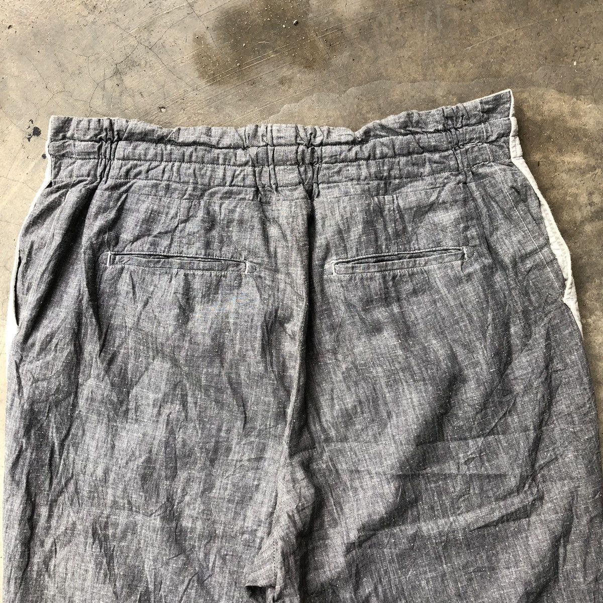Designer × Japanese Brand × Maison MIHARA YASUHIRO 🔥🇯🇵Miharayasuhiro Denim Fashionist Two Tune Shorts Pants Size US 36 / EU 52 - 5 Thumbnail