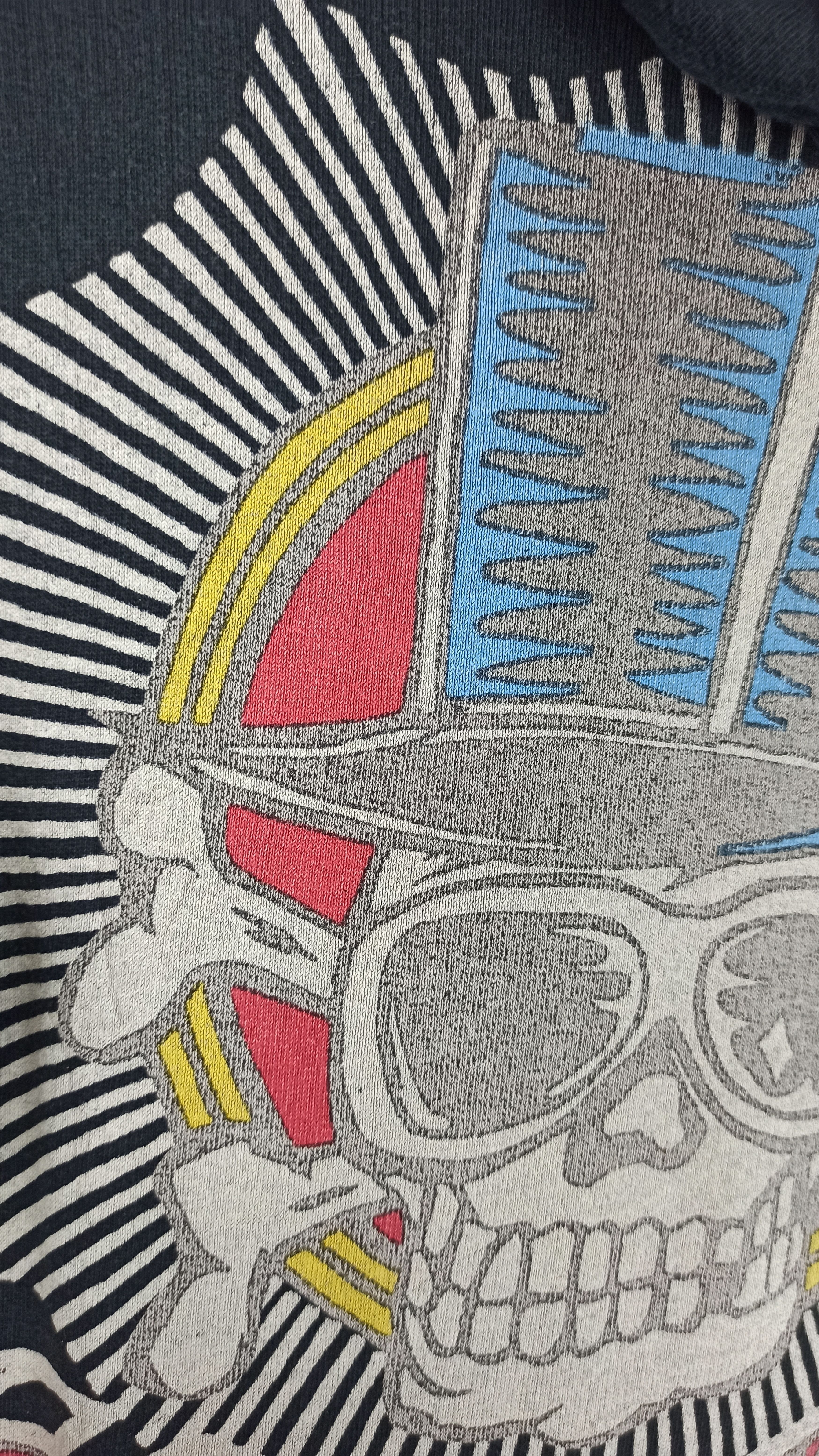 14th Addiction Hoodie Rock Skull by Shu Watch Kustom Japanese Brand Size US S / EU 44-46 / 1 - 5 Thumbnail