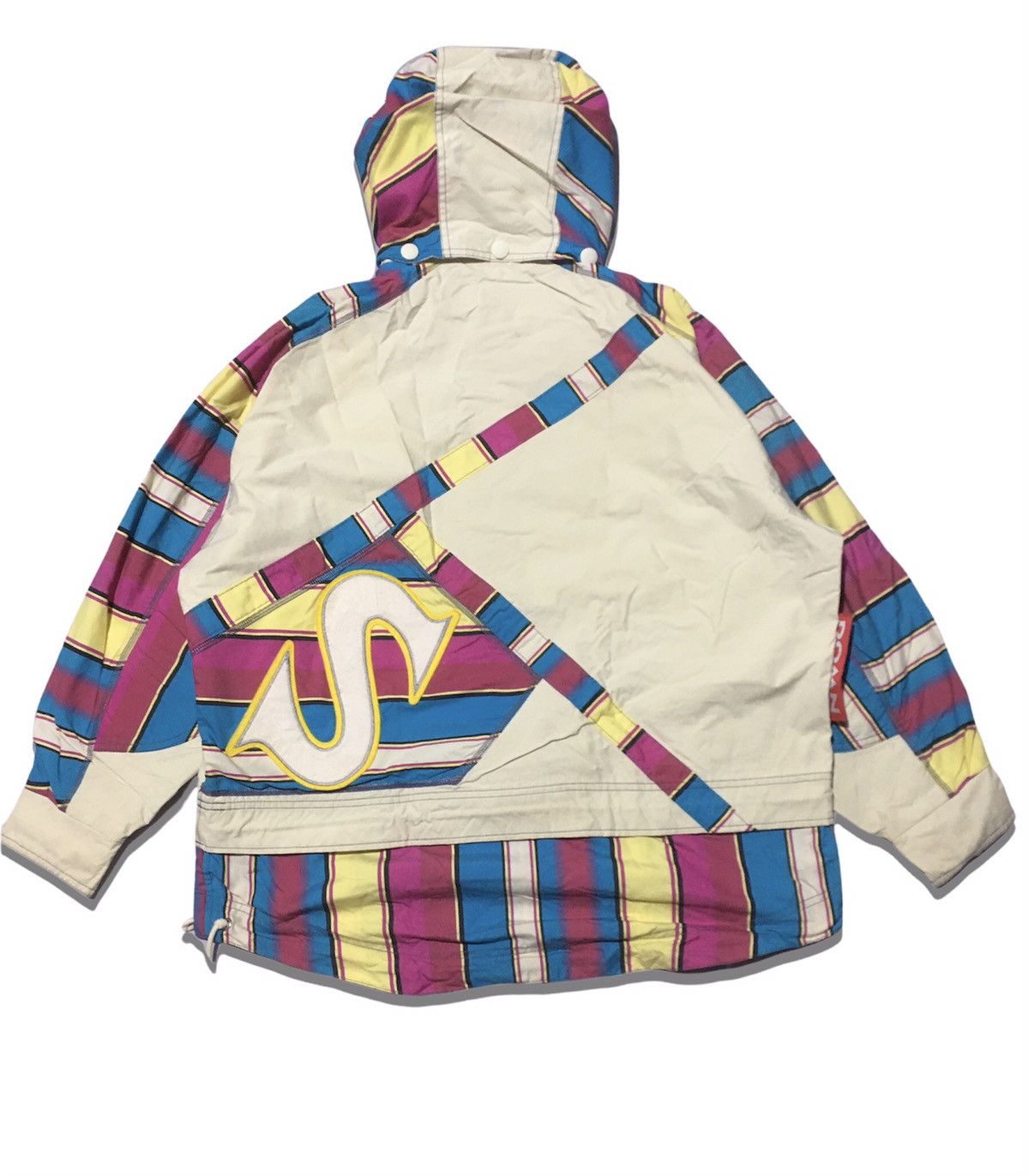 Snowboard Anorak Jacket Half Zip Button