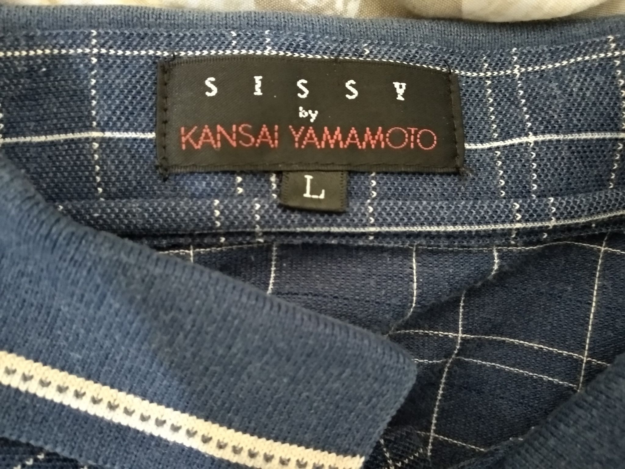 Kansai Yamamoto Japanese Vintage SISSY By KANSAI YAMAMOTO Polo Shirt Size US L / EU 52-54 / 3 - 7 Thumbnail