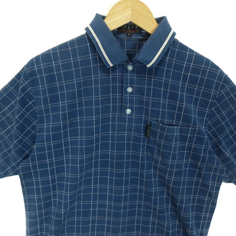 Kansai Yamamoto Japanese Vintage SISSY By KANSAI YAMAMOTO Polo Shirt Size US L / EU 52-54 / 3 - 3 Thumbnail