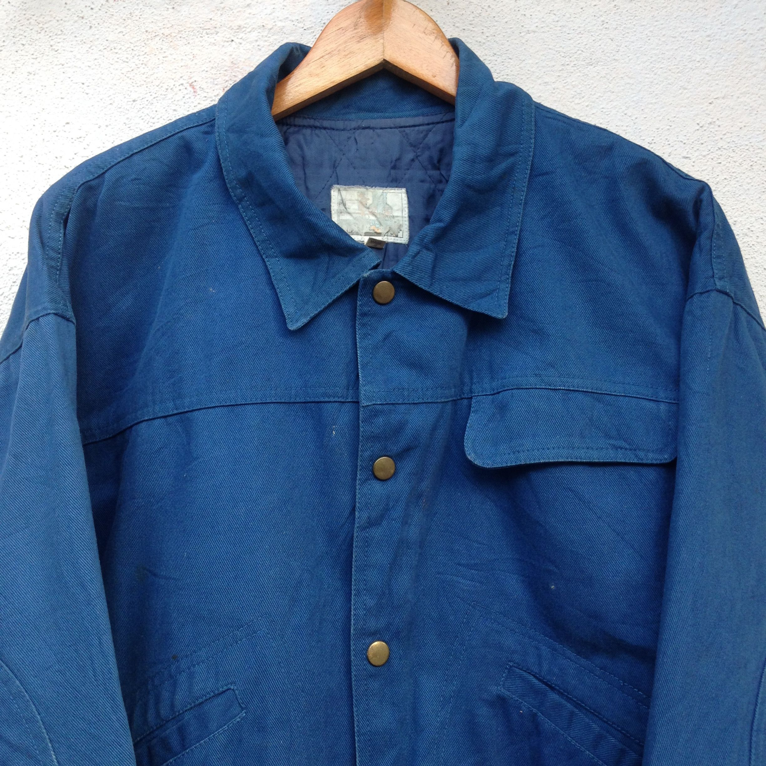 Hysteric Glamour × Vintage Vintage 80s Script Workwear Spellout Jacket Size US M / EU 48-50 / 2 - 5 Thumbnail
