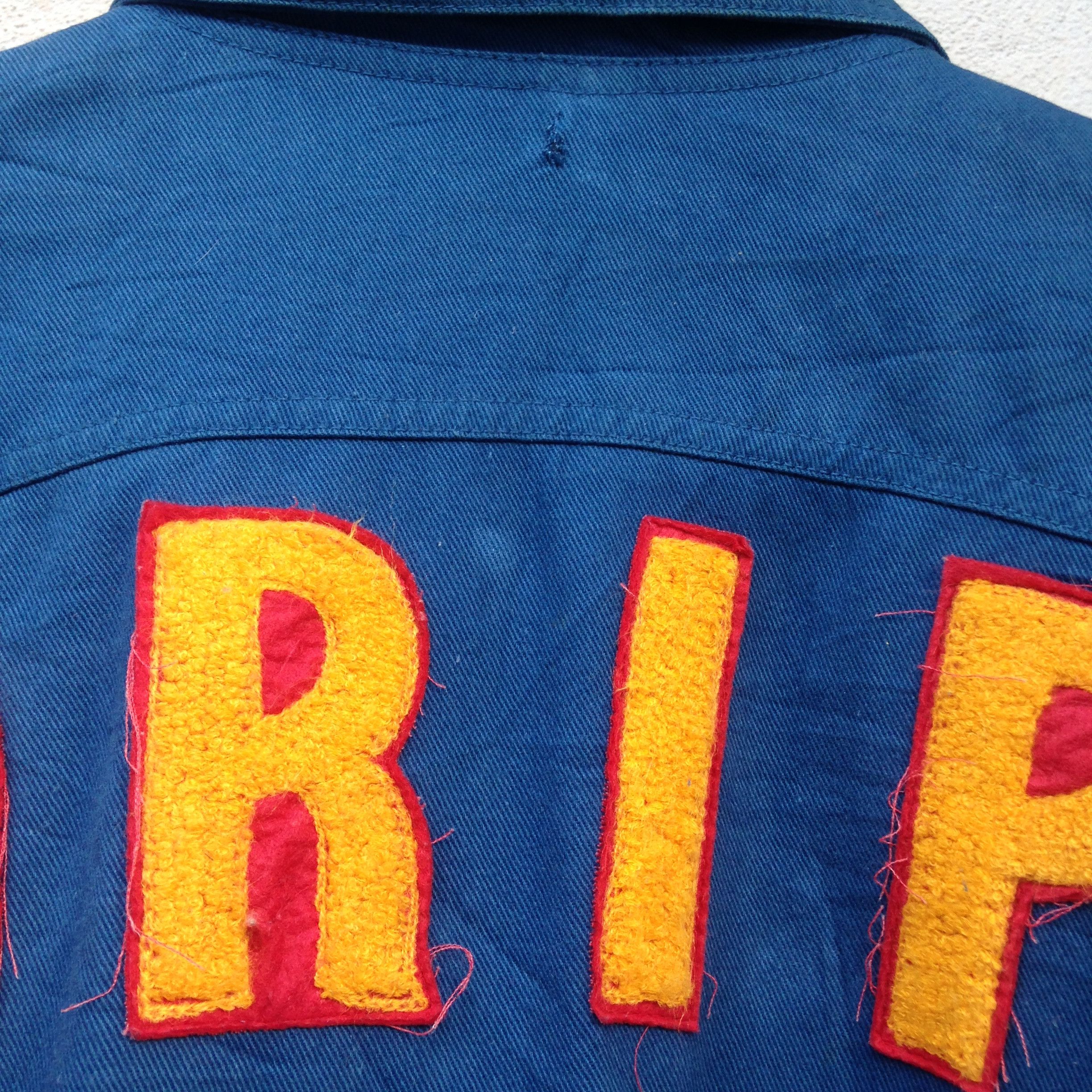 Hysteric Glamour × Vintage Vintage 80s Script Workwear Spellout Jacket Size US M / EU 48-50 / 2 - 10 Thumbnail