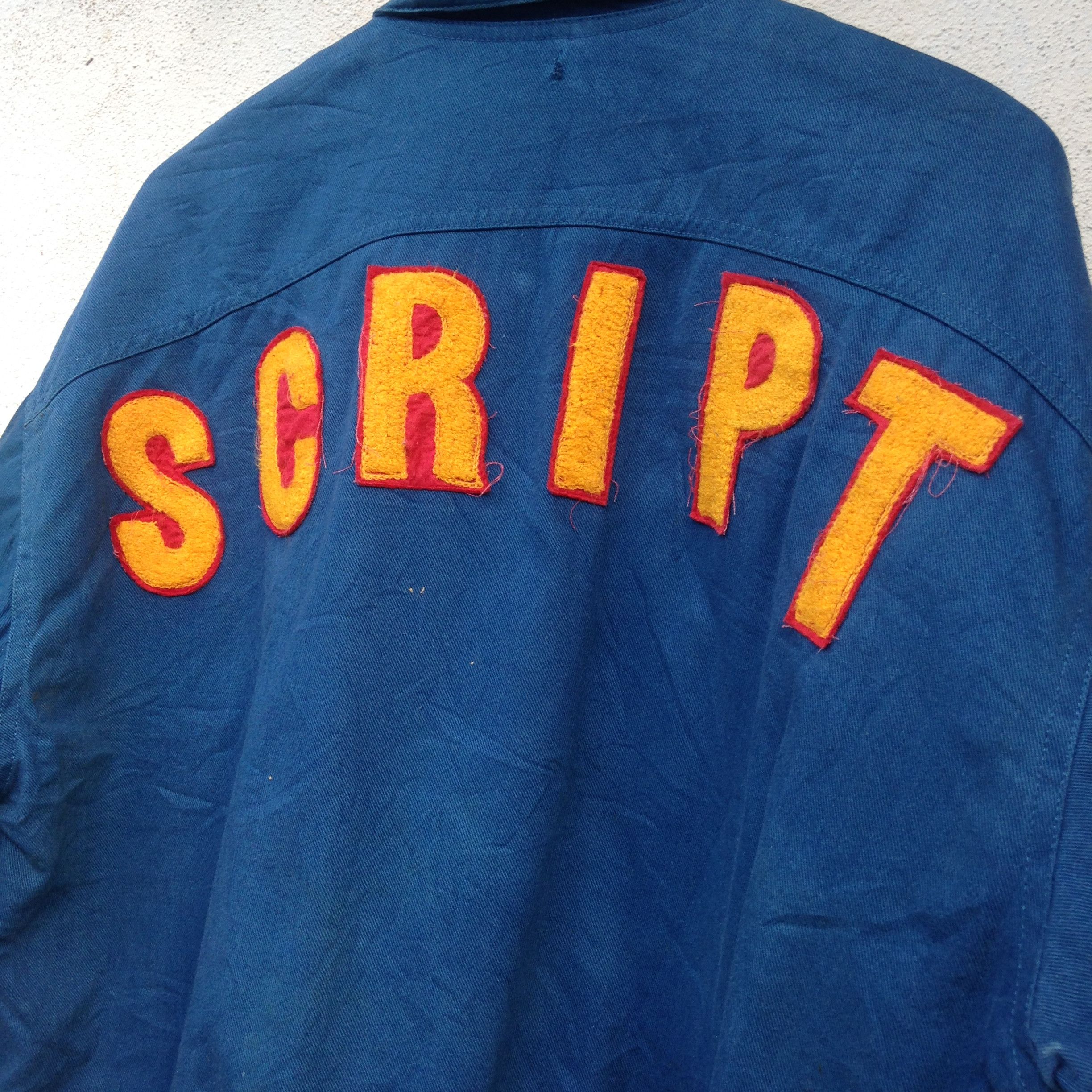 Hysteric Glamour × Vintage Vintage 80s Script Workwear Spellout Jacket Size US M / EU 48-50 / 2 - 3 Thumbnail
