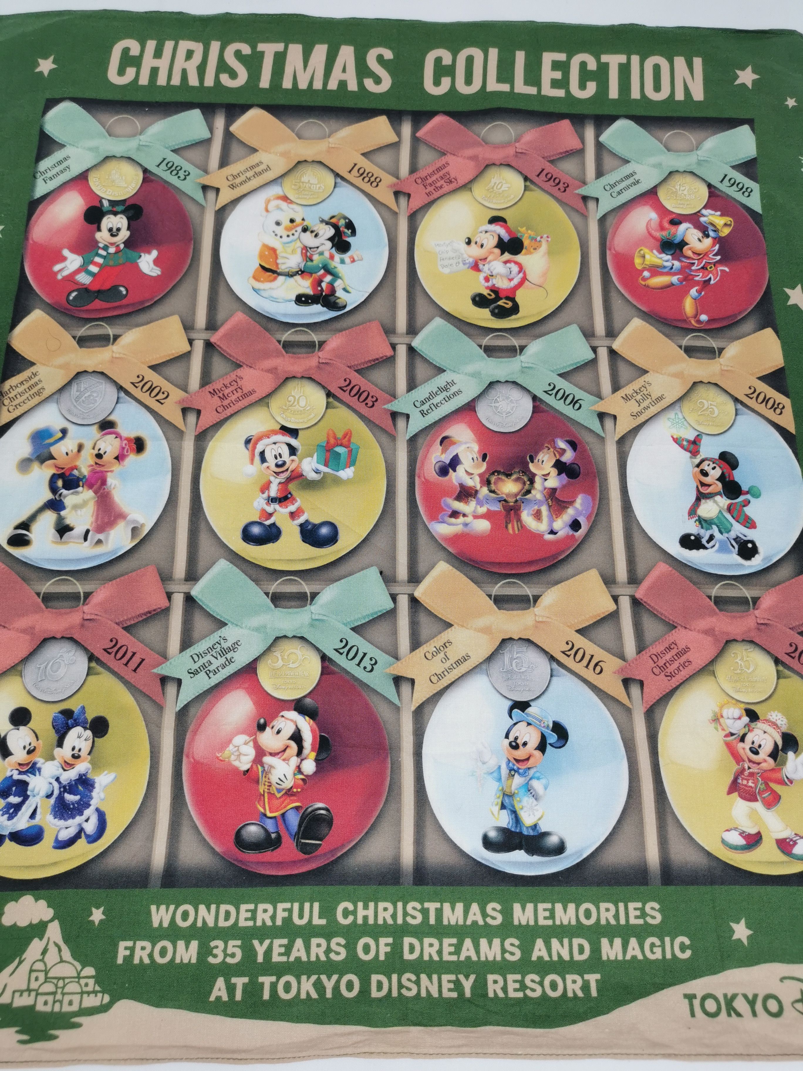 Disney Christmas collection disney handkerchief bandana Size ONE SIZE - 3 Thumbnail