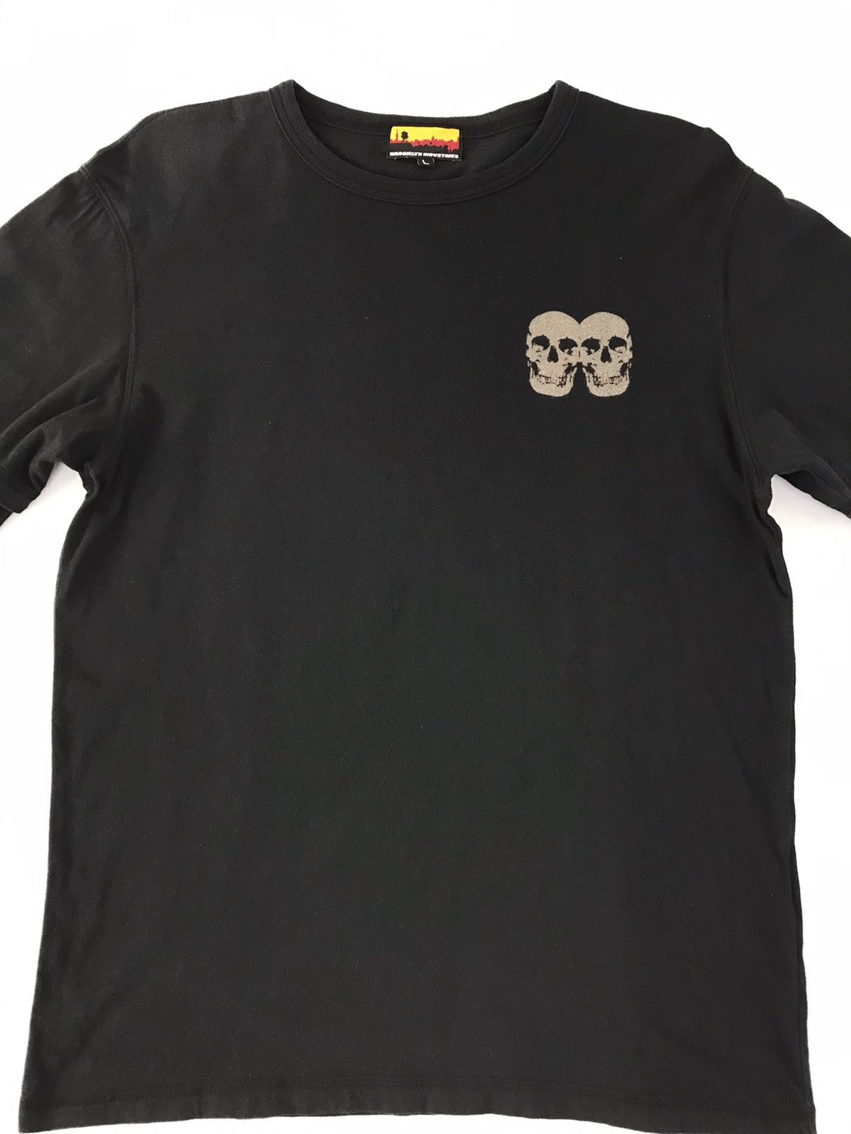 Brooklyn Industries × Vintage Brooklyn Industries Printed Skull Long Sleeve Design Size US M / EU 48-50 / 2 - 3 Thumbnail