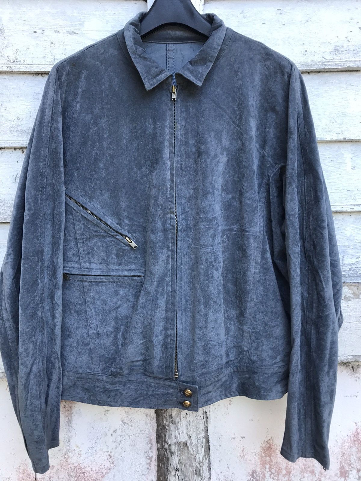 Velvet × Y's × Yohji Yamamoto Masterclass 80s Y’s Worksyop Cropped Velvet Jacket Size US L / EU 52-54 / 3 - 1 Thumbnail