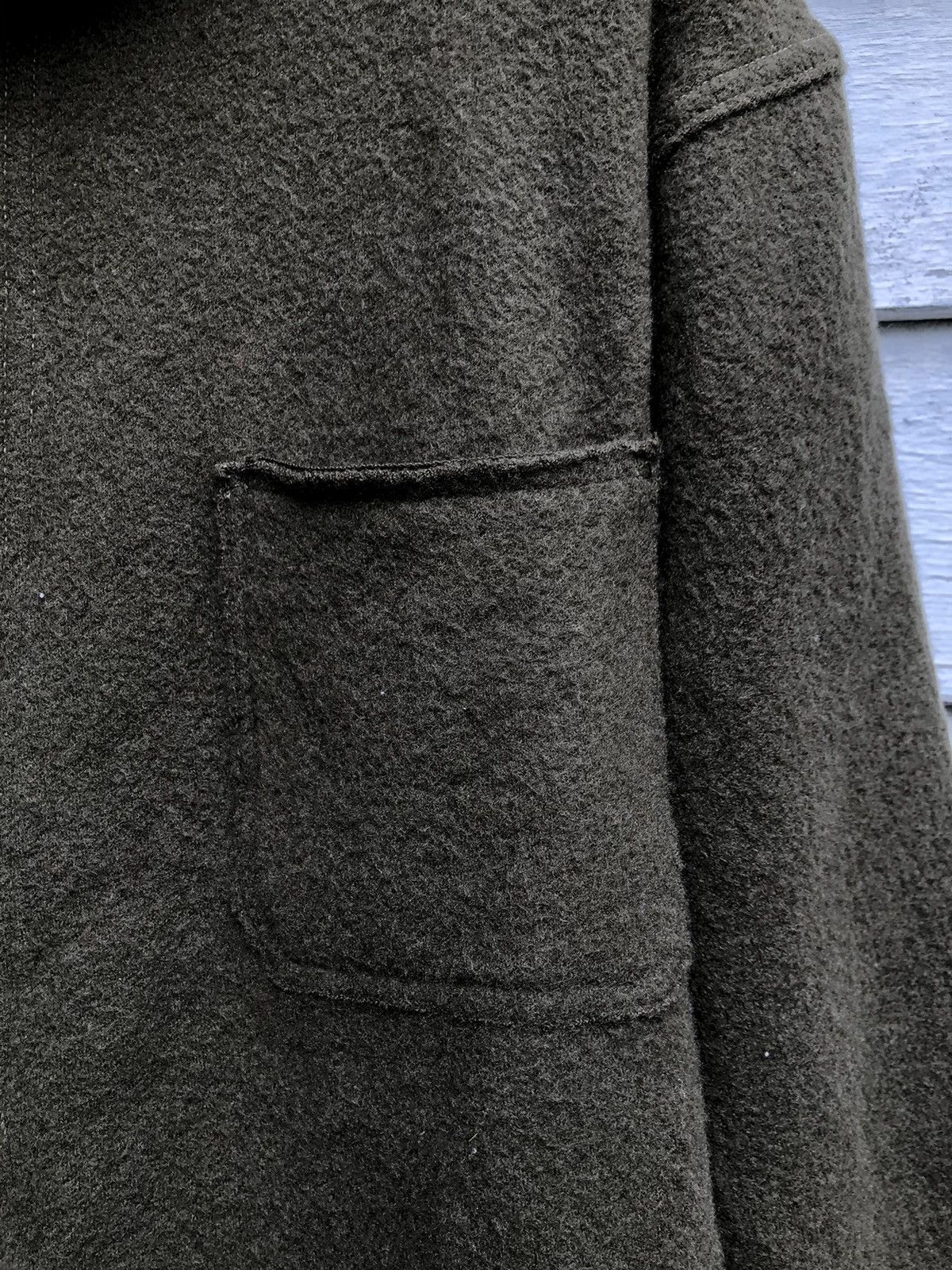 Kapital Kapital Wool Asymmetrical Button Hoodie Jacket Size US M / EU 48-50 / 2 - 6 Thumbnail