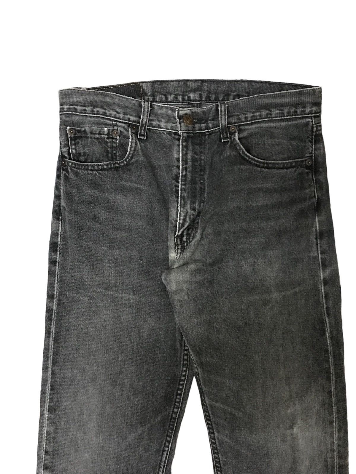 Levi's VINTAGE LEVIS 505 BLACK FADED 505-0959 STRAIGHT CUT Size US 31 - 4 Thumbnail
