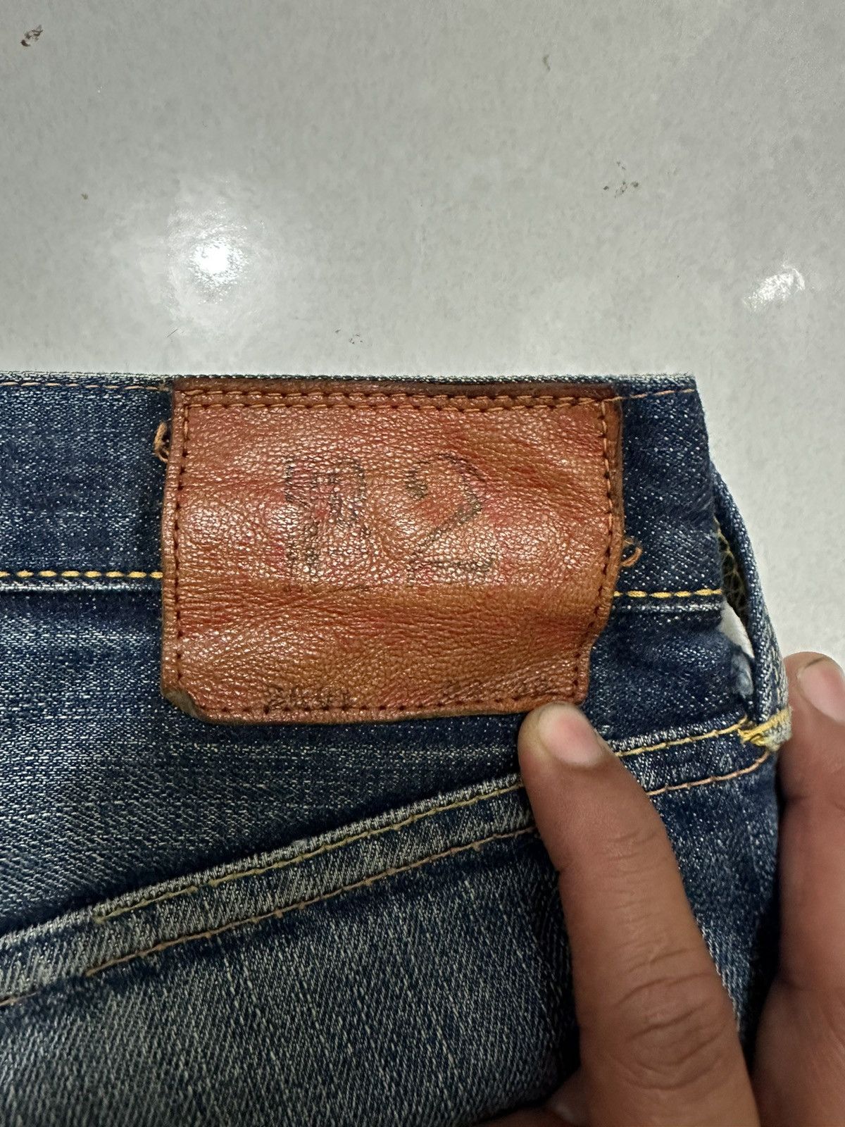 Evisu VTG Distress Evisu No.2 Japan Denim Jeans Size US 32 / EU 48 - 4 Thumbnail