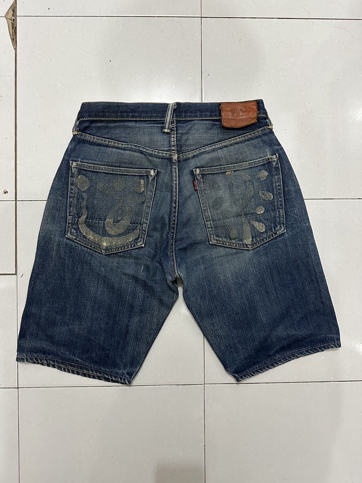 Evisu VTG Distress Evisu No.2 Japan Denim Jeans Size US 32 / EU 48 - 1 Thumbnail