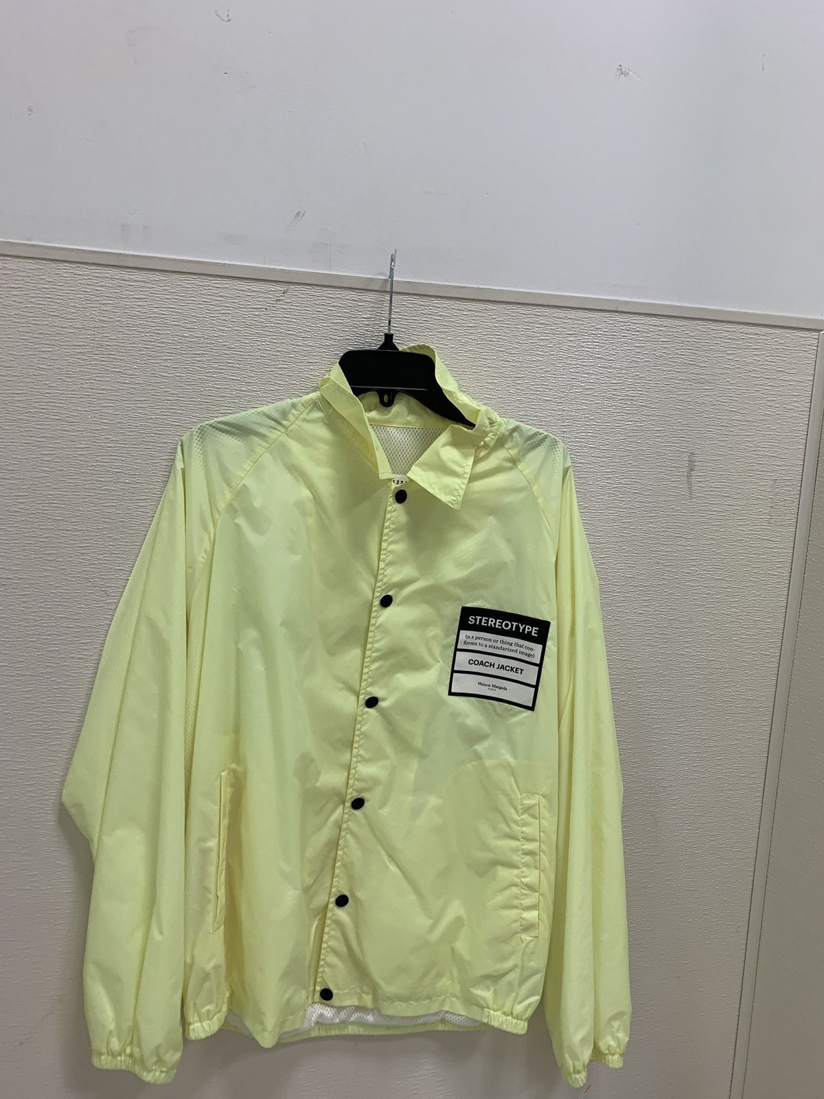 Maison Margiela Stereotype Light Outerwear in Highlighter Yellow Size US M / EU 48-50 / 2 - 2 Thumbnail