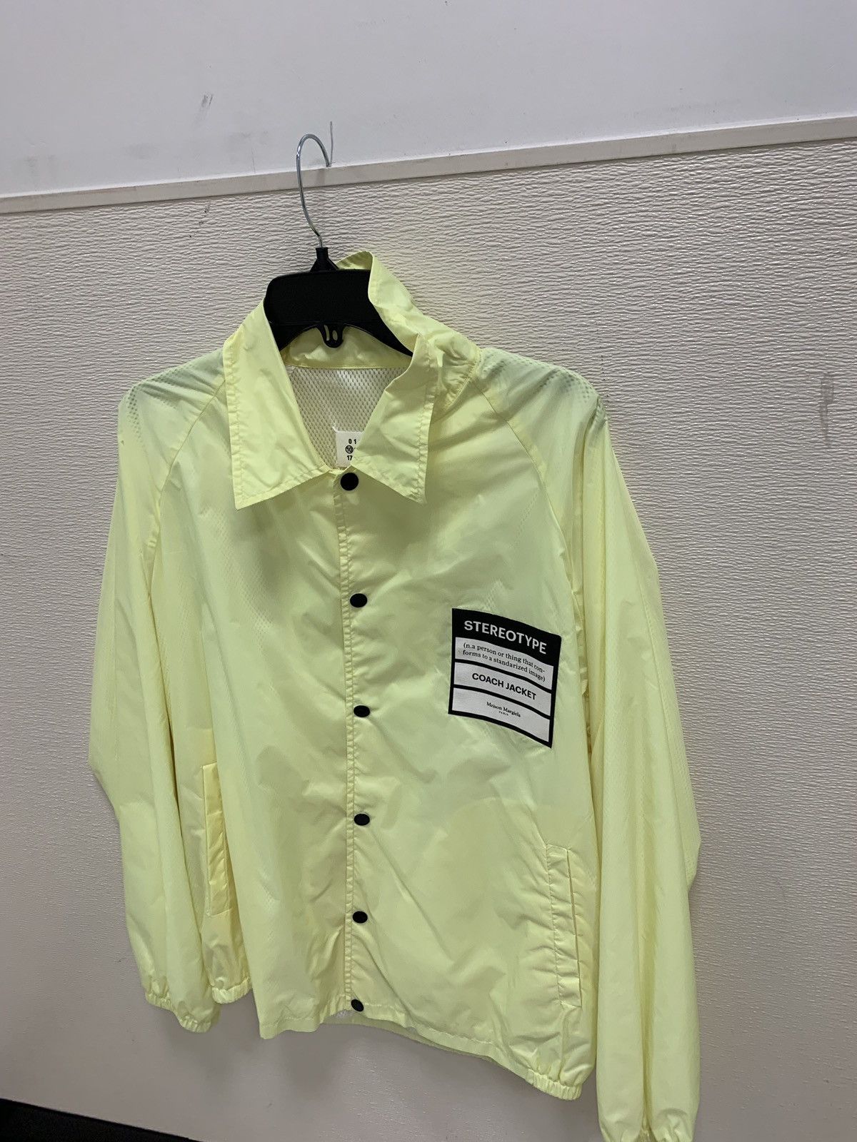 Maison Margiela Stereotype Light Outerwear in Highlighter Yellow Size US M / EU 48-50 / 2 - 5 Thumbnail