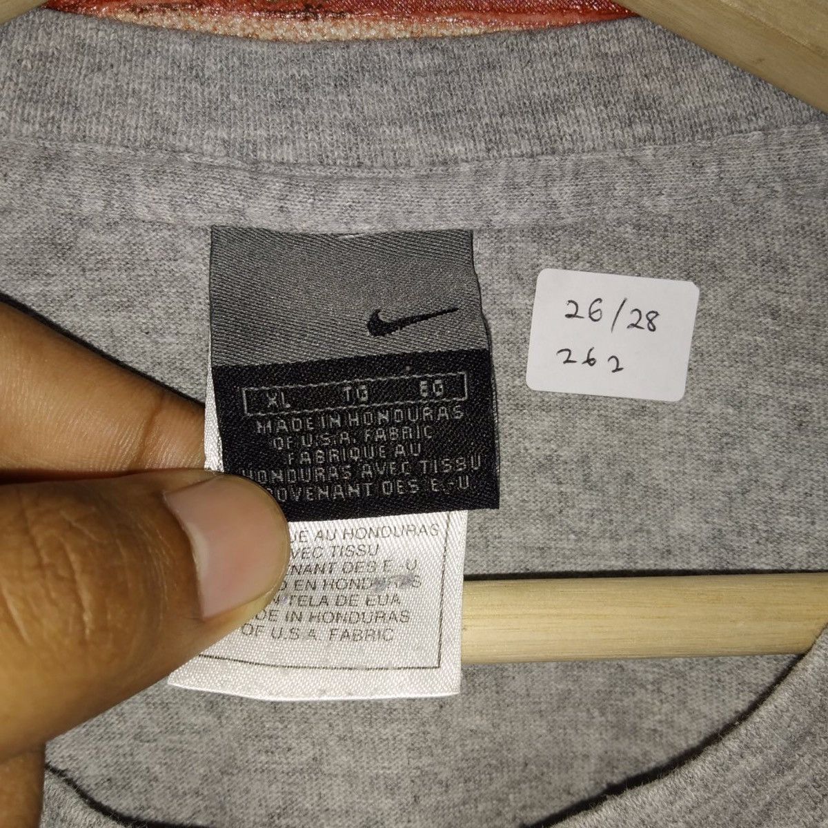 Nike × Nike ACG × Vintage Nike Supreme Court Nike Court Big Swoosh Logo T-shirt Size US XL / EU 56 / 4 - 3 Thumbnail