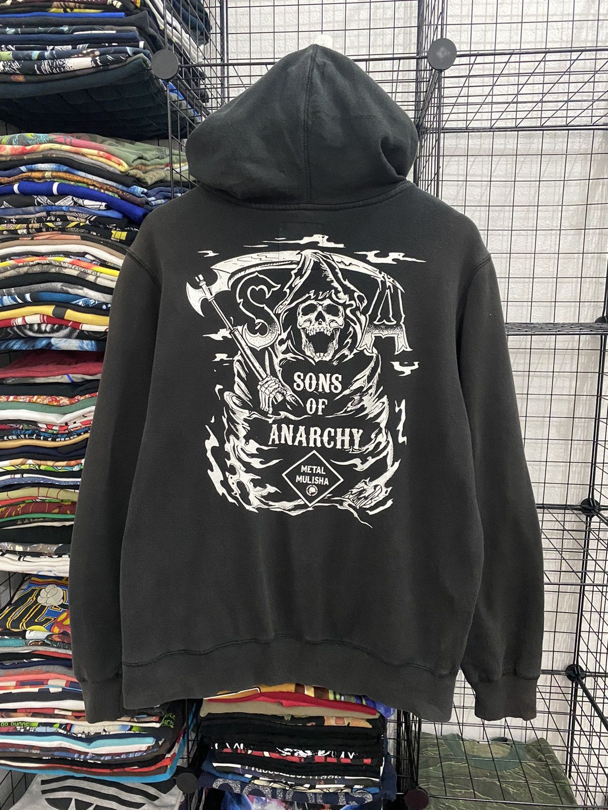 Metal Mulisha × Vintage Vintage Metal Mulisha X Sons Of Anarchy Movie Hoddies Size US M / EU 48-50 / 2 - 1 Thumbnail