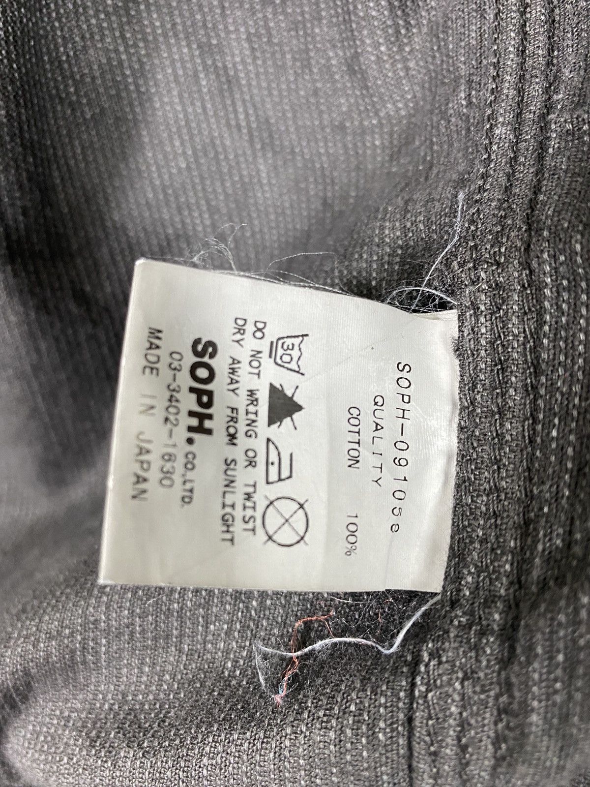 Designer × Japanese Brand × Sophnet. Sophnet Corduroy Fabric Jacket Size US M / EU 48-50 / 2 - 9 Thumbnail
