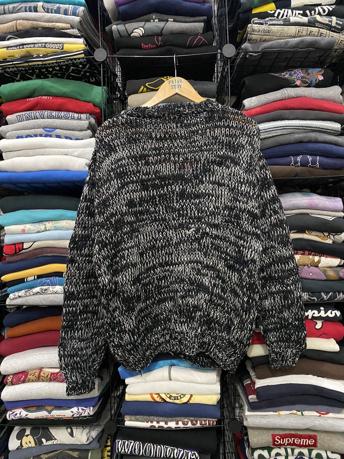 Japanese Brand × Vintage VINTAGE LEOBRO’S HOMME KNITWEAR JACKET Size US L / EU 52-54 / 3 - 3 Thumbnail