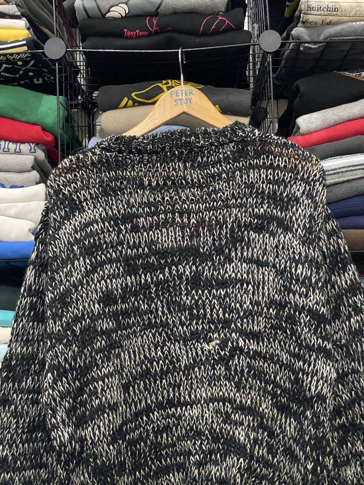 Japanese Brand × Vintage VINTAGE LEOBRO’S HOMME KNITWEAR JACKET Size US L / EU 52-54 / 3 - 4 Thumbnail
