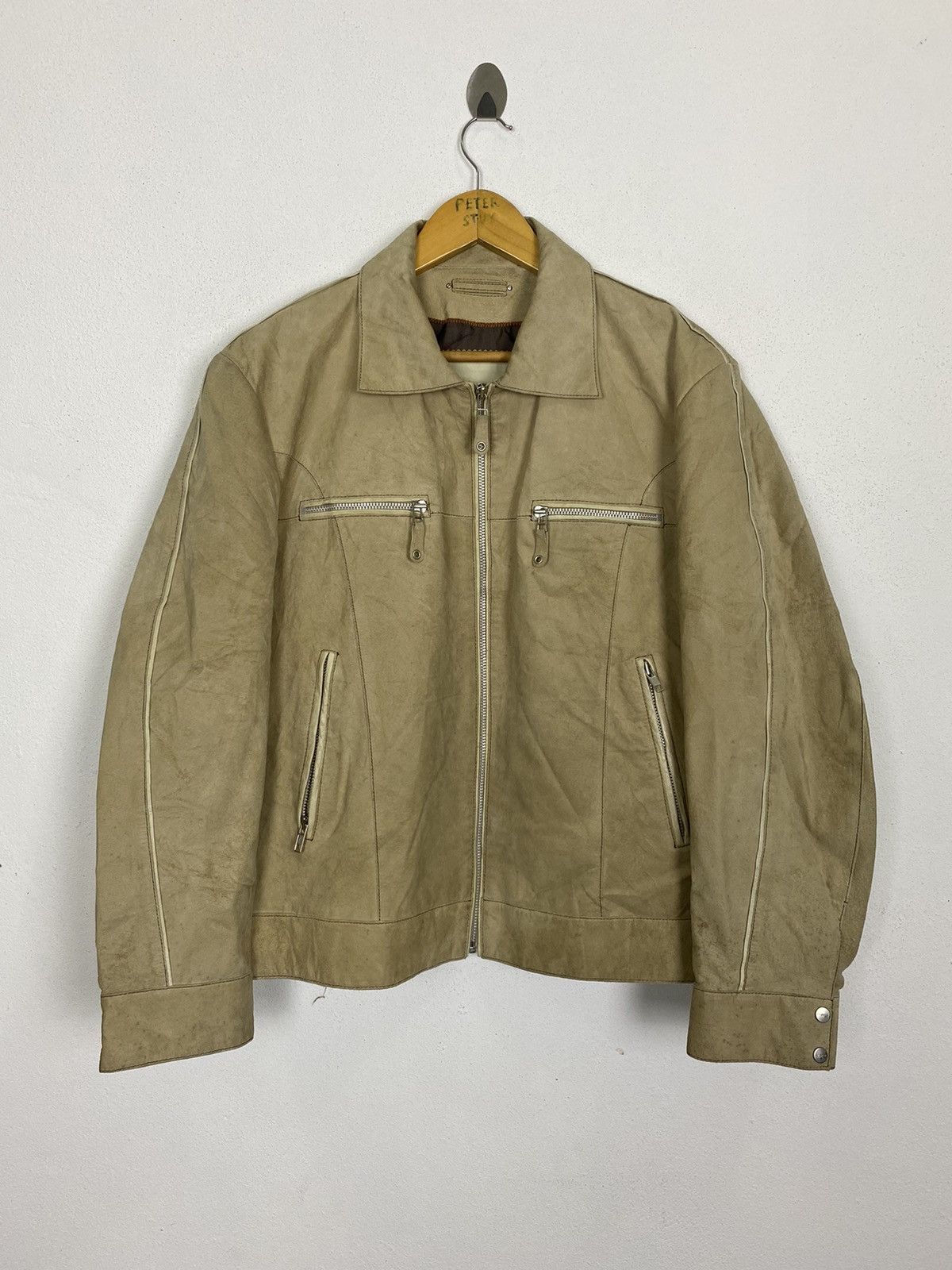 Leather 🔥ARCHIVE🔥LICORICE LEATHER JACKET Size US L / EU 52-54 / 3 - 2 Thumbnail