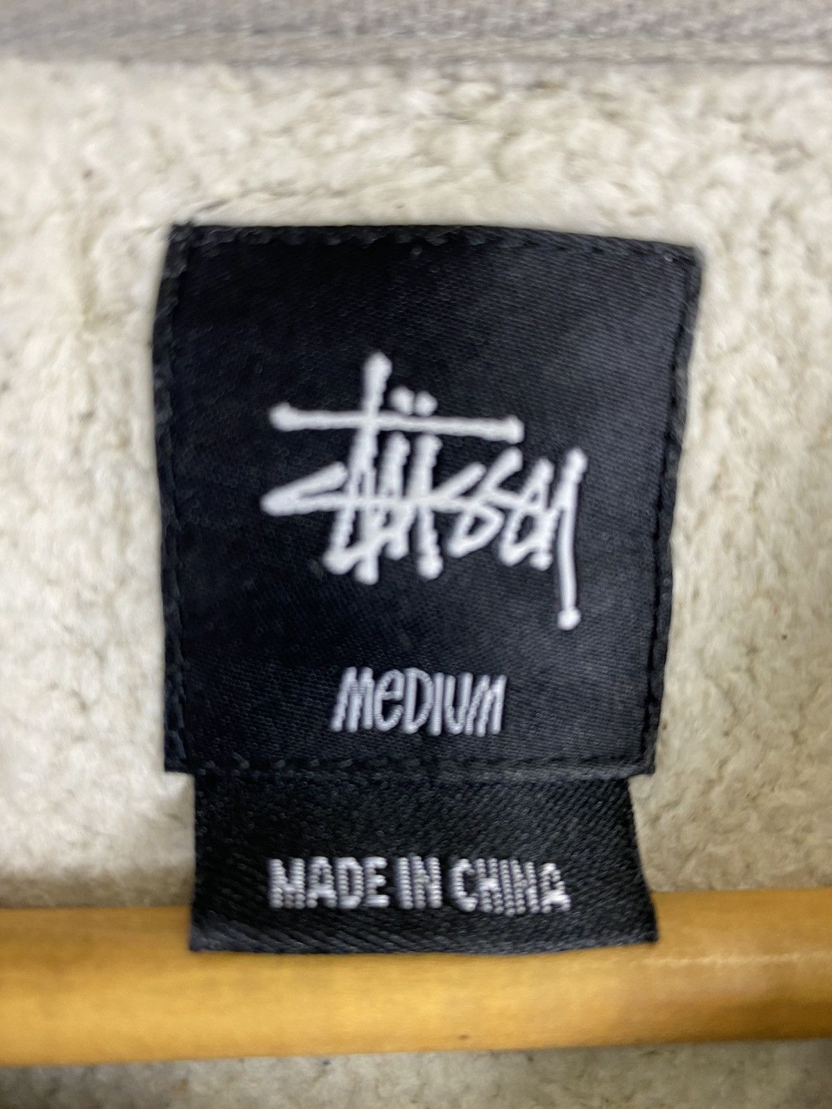 Stussy STUSSY VARSITY COTTON JACKET EMBROIDED BIG LOGO Size US M / EU 48-50 / 2 - 7 Thumbnail