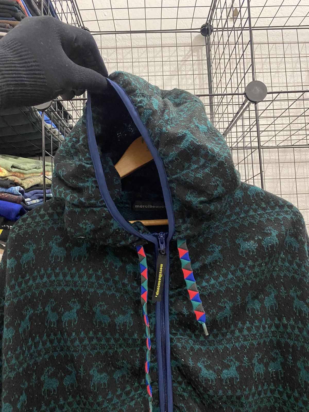 mercibeaucoup Mercibeaucoup by Issey miyake knitwear Parka-Sweater Design Size US M / EU 48-50 / 2 - 4 Thumbnail