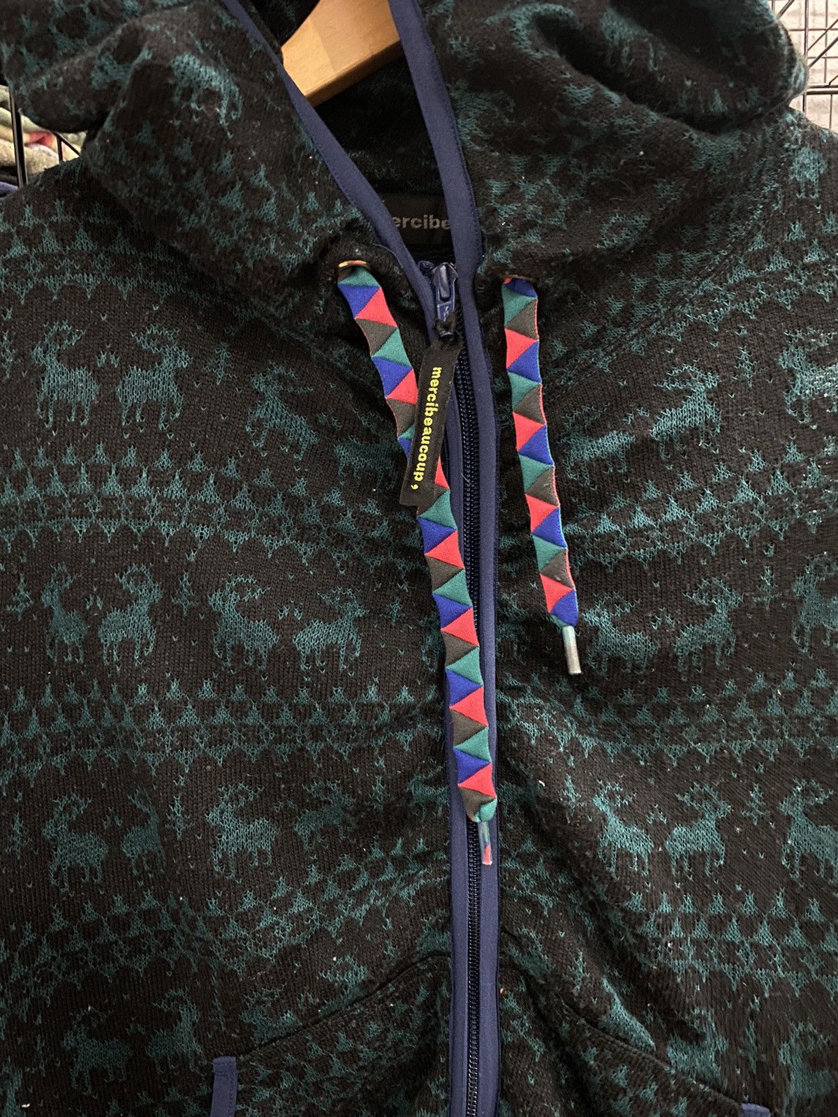mercibeaucoup Mercibeaucoup by Issey miyake knitwear Parka-Sweater Design Size US M / EU 48-50 / 2 - 7 Thumbnail