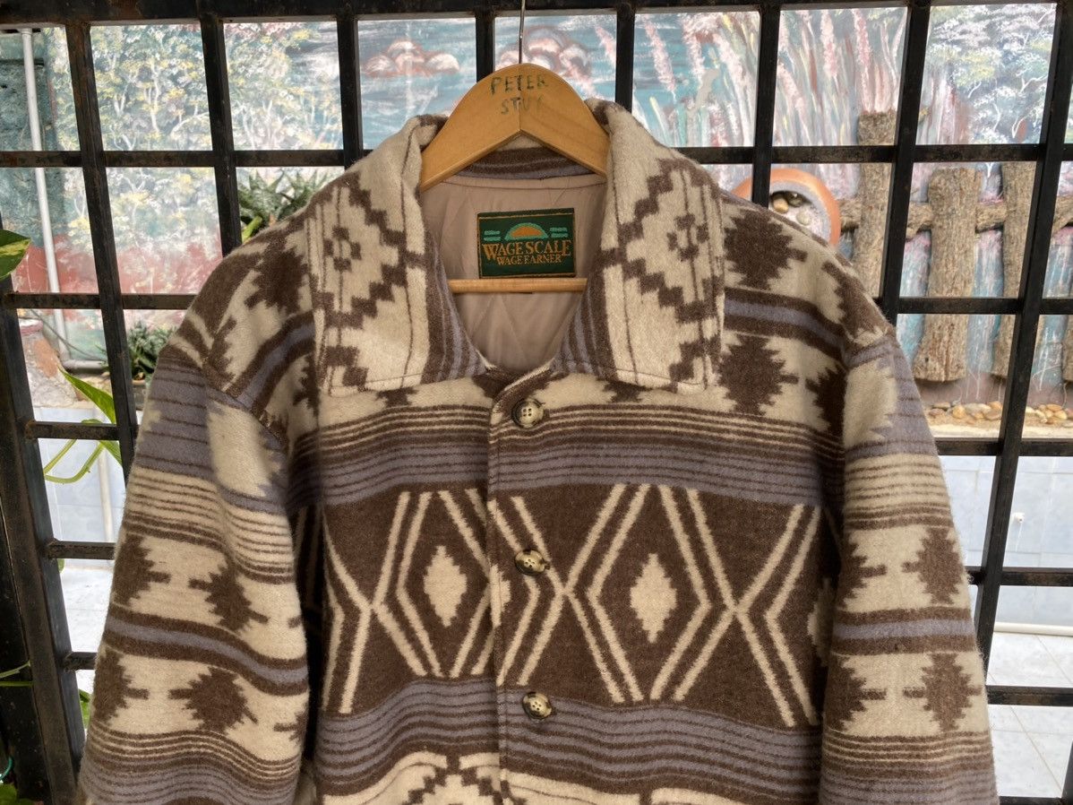 Japanese Brand WAGE SCALE WAGE EARNER NAVAJO TARTAN JACKET Size US M / EU 48-50 / 2 - 3 Thumbnail