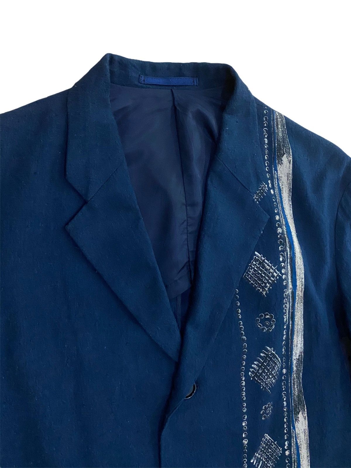 Yohji Yamamoto 🔥MU-J08-200 Y’s FOR MEN TROMPE L’OEIL PRINTED JACKET-GK117 Size US M / EU 48-50 / 2 - 3 Thumbnail