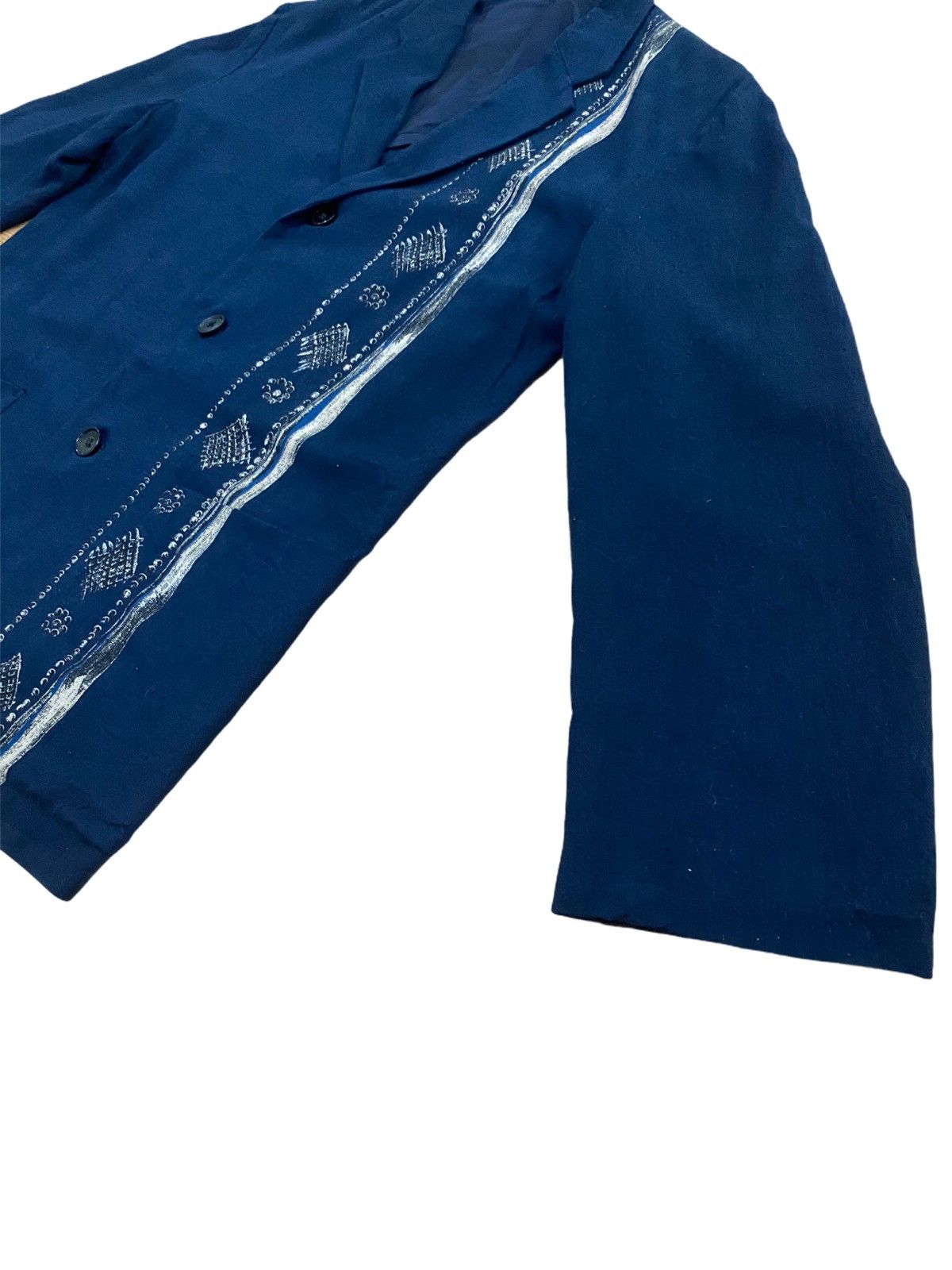 Yohji Yamamoto 🔥MU-J08-200 Y’s FOR MEN TROMPE L’OEIL PRINTED JACKET-GK117 Size US M / EU 48-50 / 2 - 6 Thumbnail