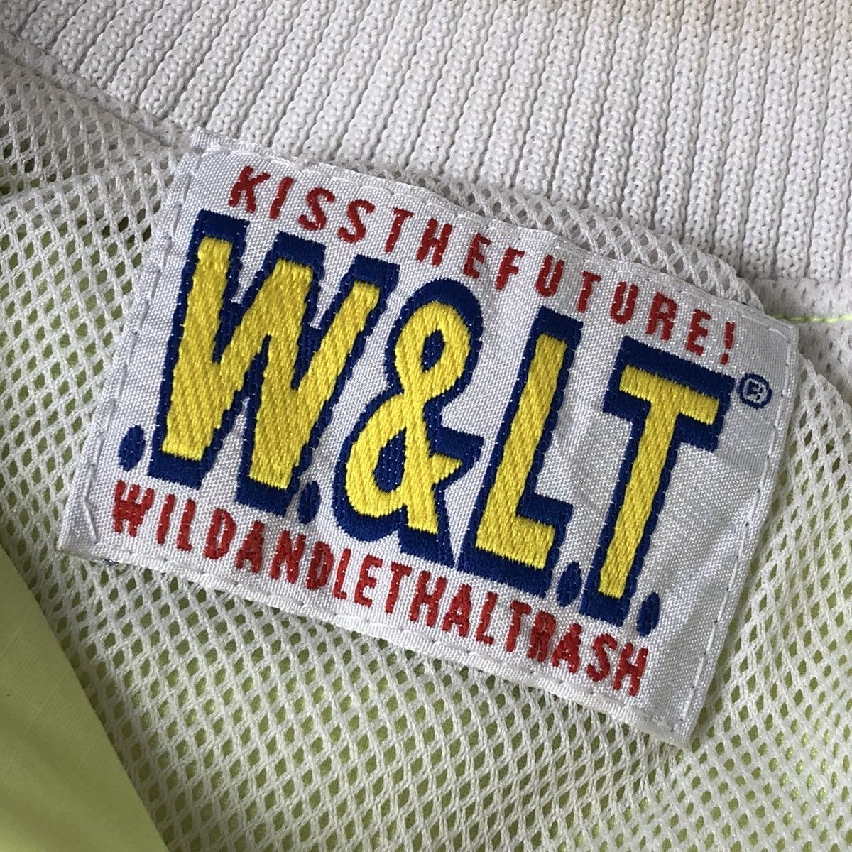 W&LT × Walter Van Beirendonck 🖤BLACKFRIDAY🖤1990s W&LT - NYLON TRACK JACKET Size US M / EU 48-50 / 2 - 6 Thumbnail