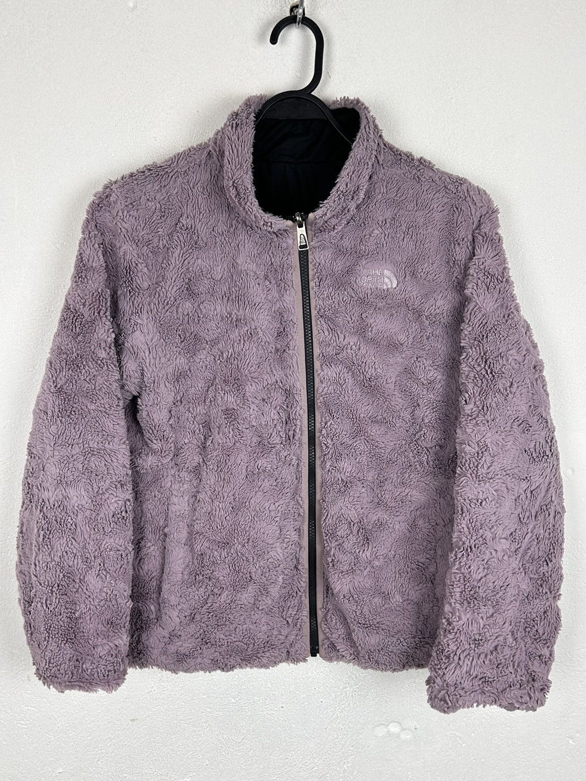 The North Face The North Face Fluffy Fleece Reversible Double Sided Jacket Size S / US 4 / IT 40 - 1 Thumbnail