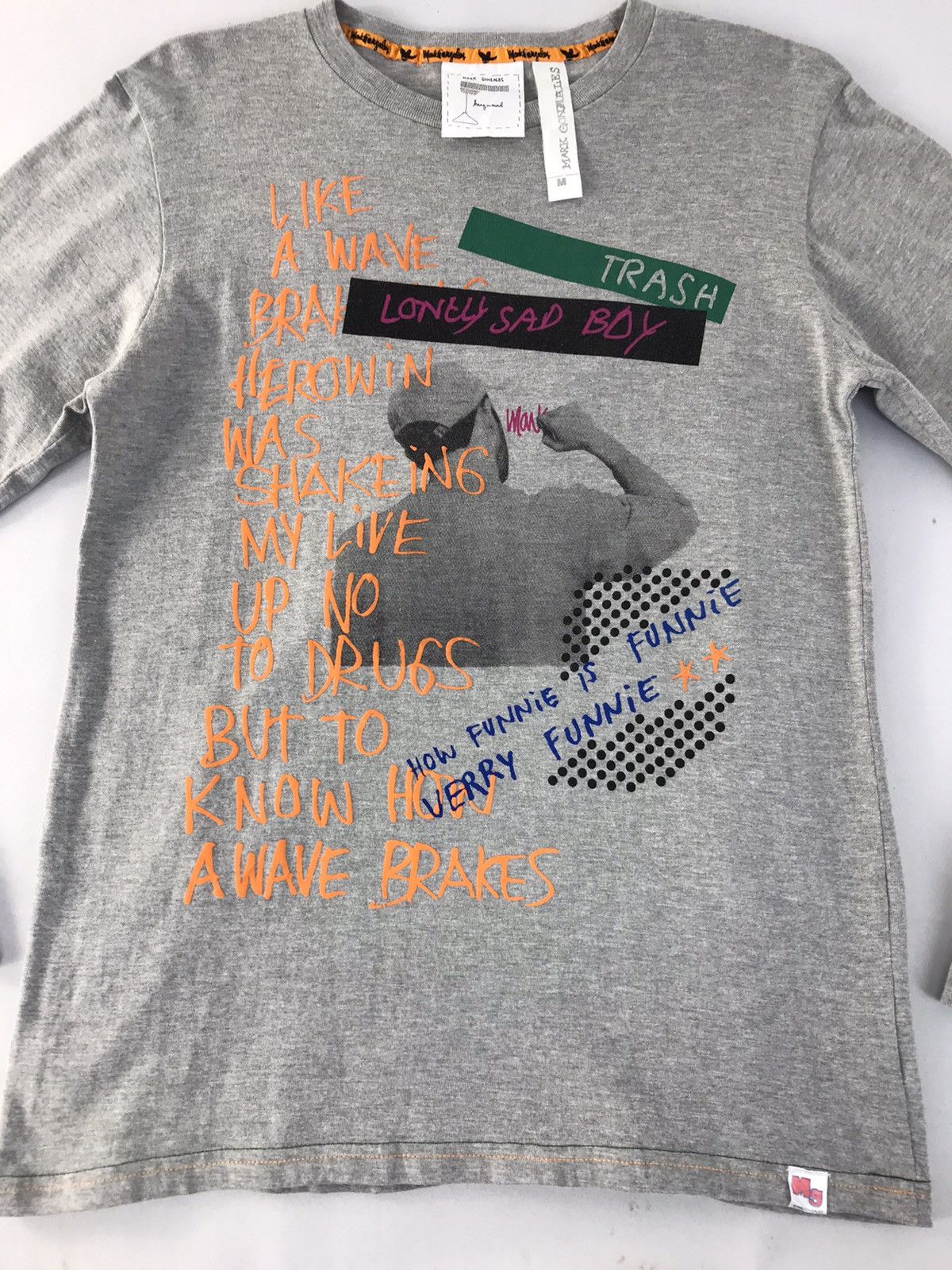 Other Mark Gonzales Skate Skateboard Long Sleeve S,Shirt Size US S / EU 44-46 / 1 - 3 Thumbnail