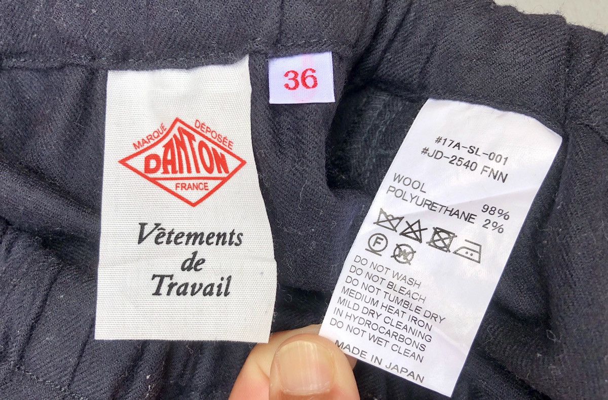 Danton × Japanese Brand Danton France Flannelette Wool Comfort Pants Size US 29 - 9 Thumbnail