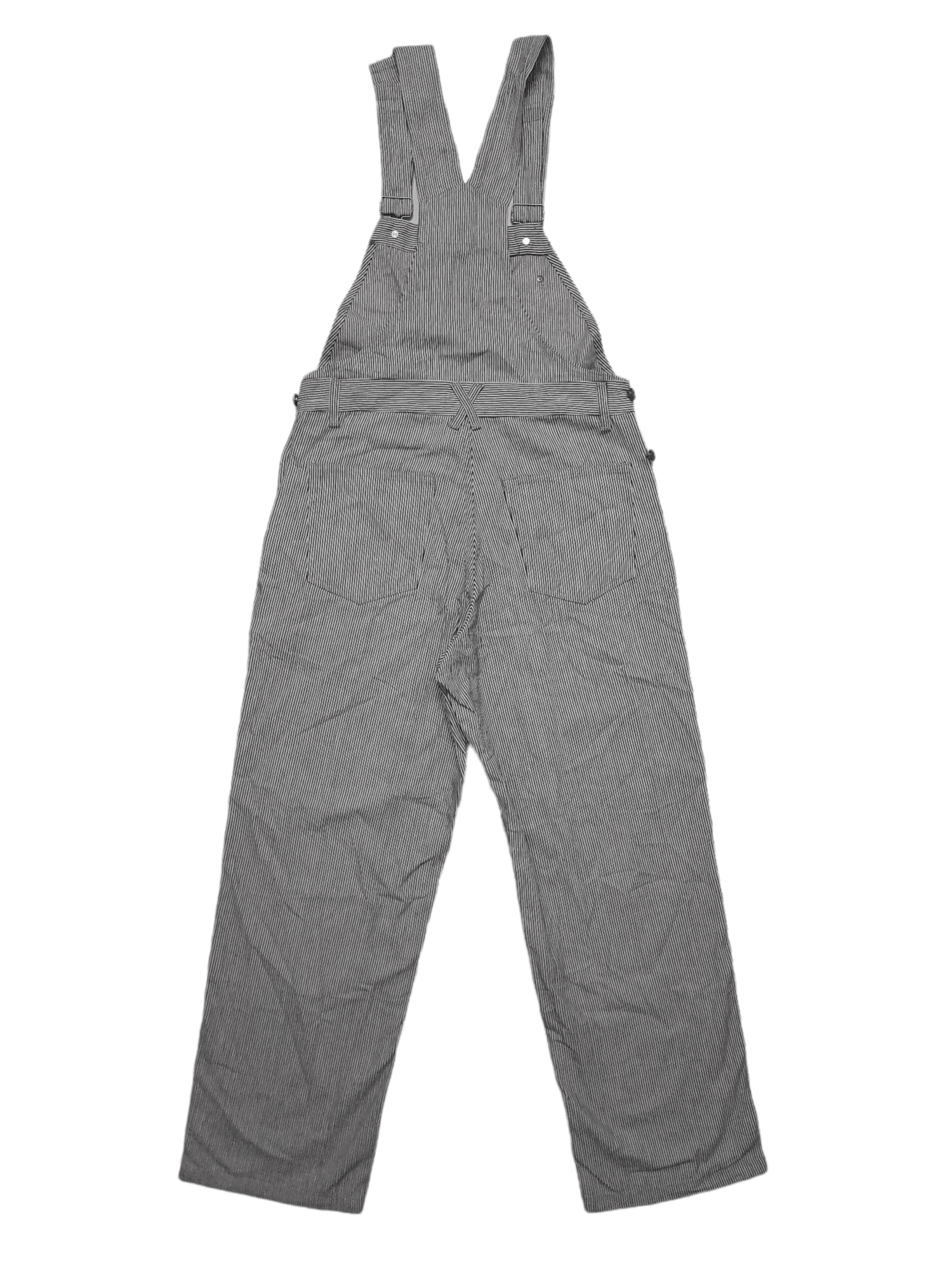 Japanese Brand Jungle Storm Japan Workwear Overalls Hickory Stripe (E158) Size US 34 / EU 50 - 6 Thumbnail