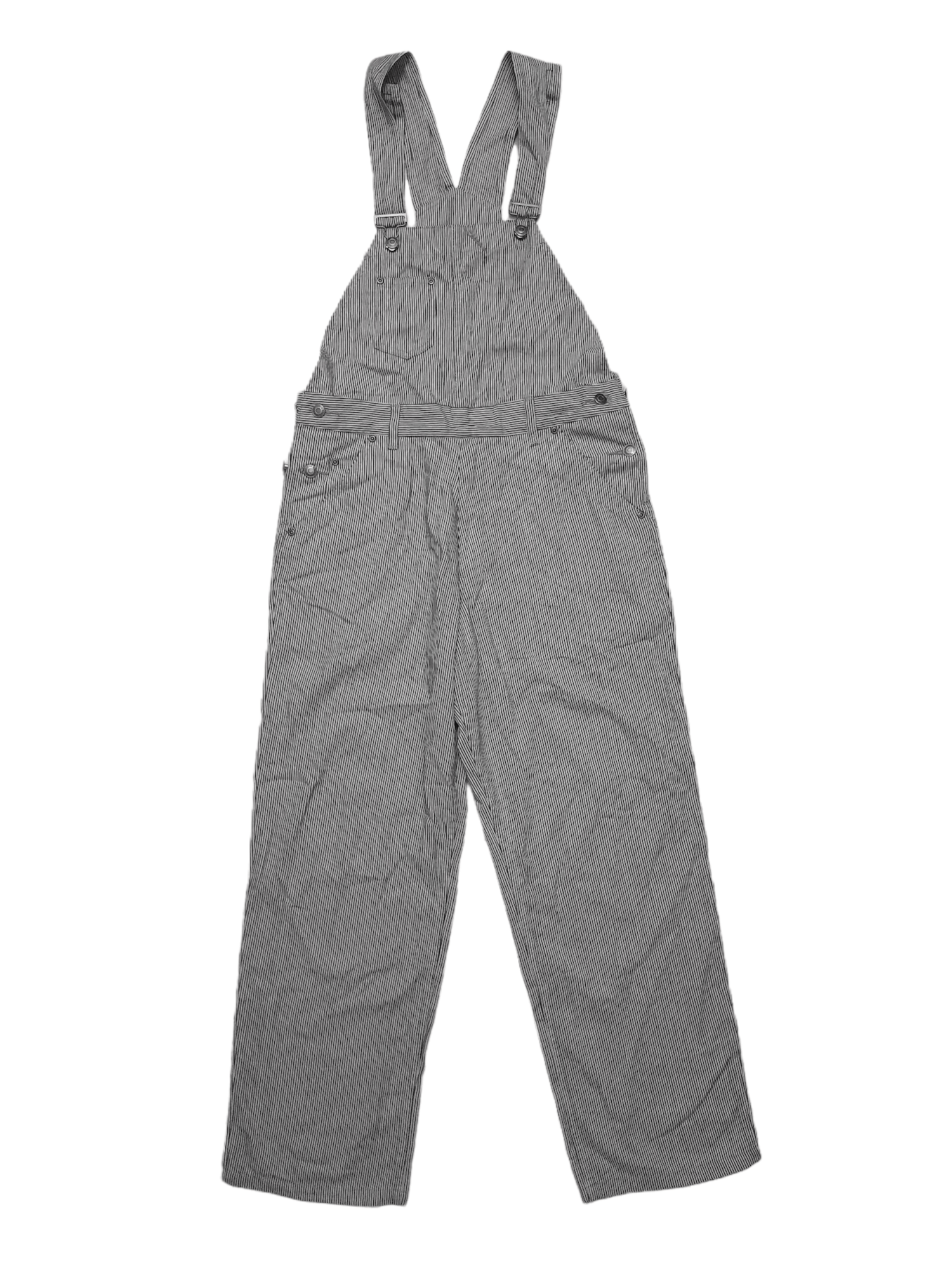 Japanese Brand Jungle Storm Japan Workwear Overalls Hickory Stripe (E158) Size US 34 / EU 50 - 1 Thumbnail