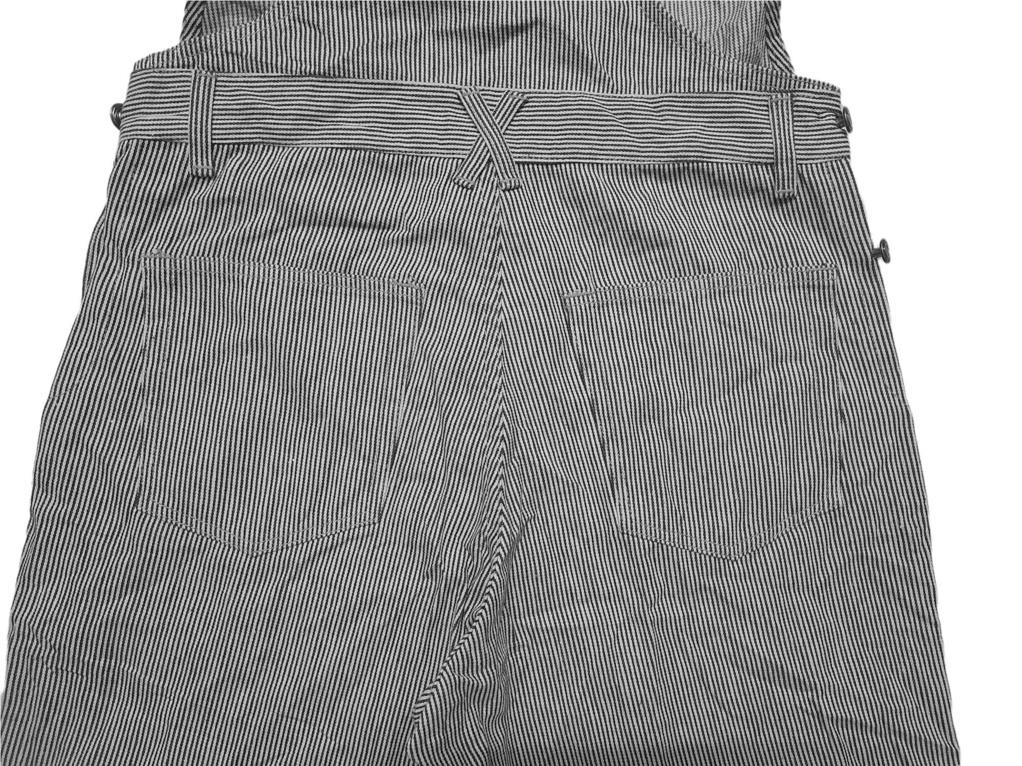 Japanese Brand Jungle Storm Japan Workwear Overalls Hickory Stripe (E158) Size US 34 / EU 50 - 8 Thumbnail