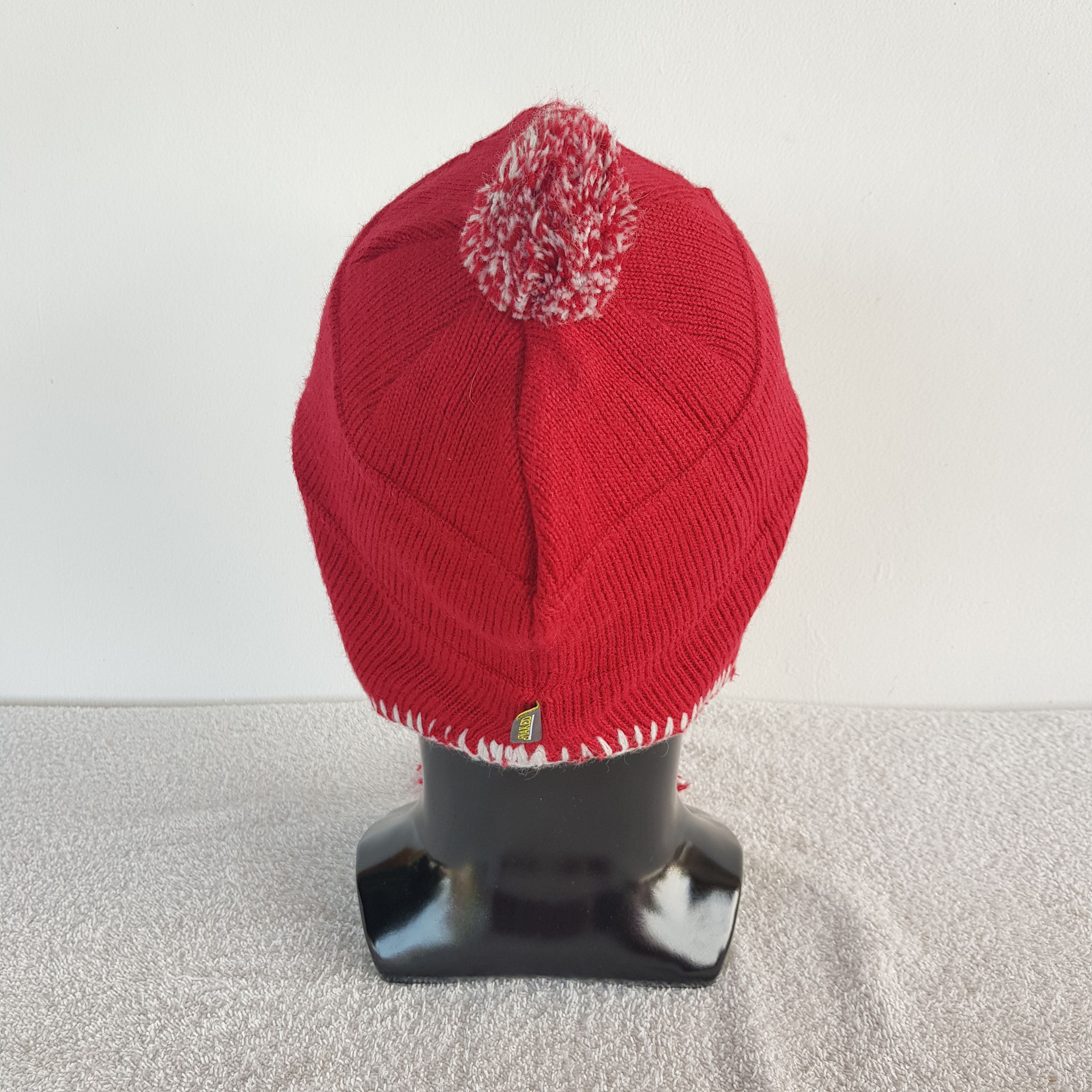 Japanese Brand × Vintage ND Earflap Beanie Snow Cap Pom Pom Japanese Hats Size ONE SIZE - 4 Thumbnail