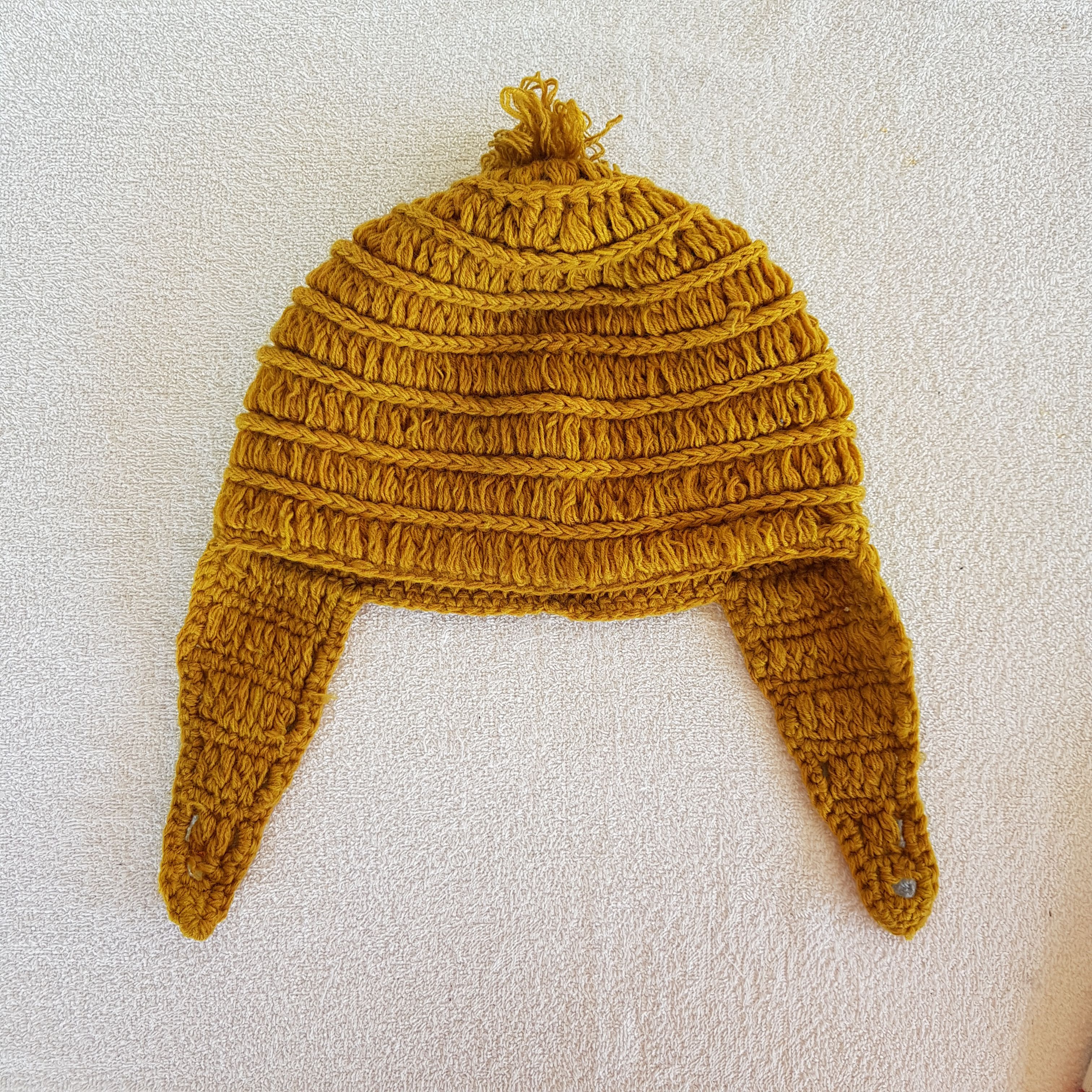 Japanese Brand Japanese Beanie Hats Knitted Crochet Earflap Snow Cap Size ONE SIZE - 6 Thumbnail